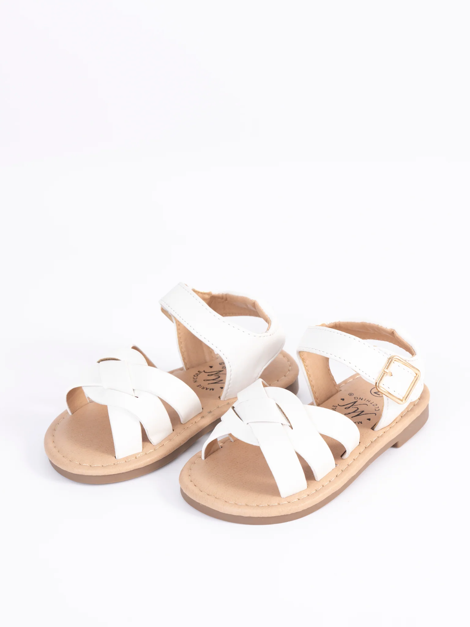 Braided Front Sandal - Runs Small, One Size Up - Image 5