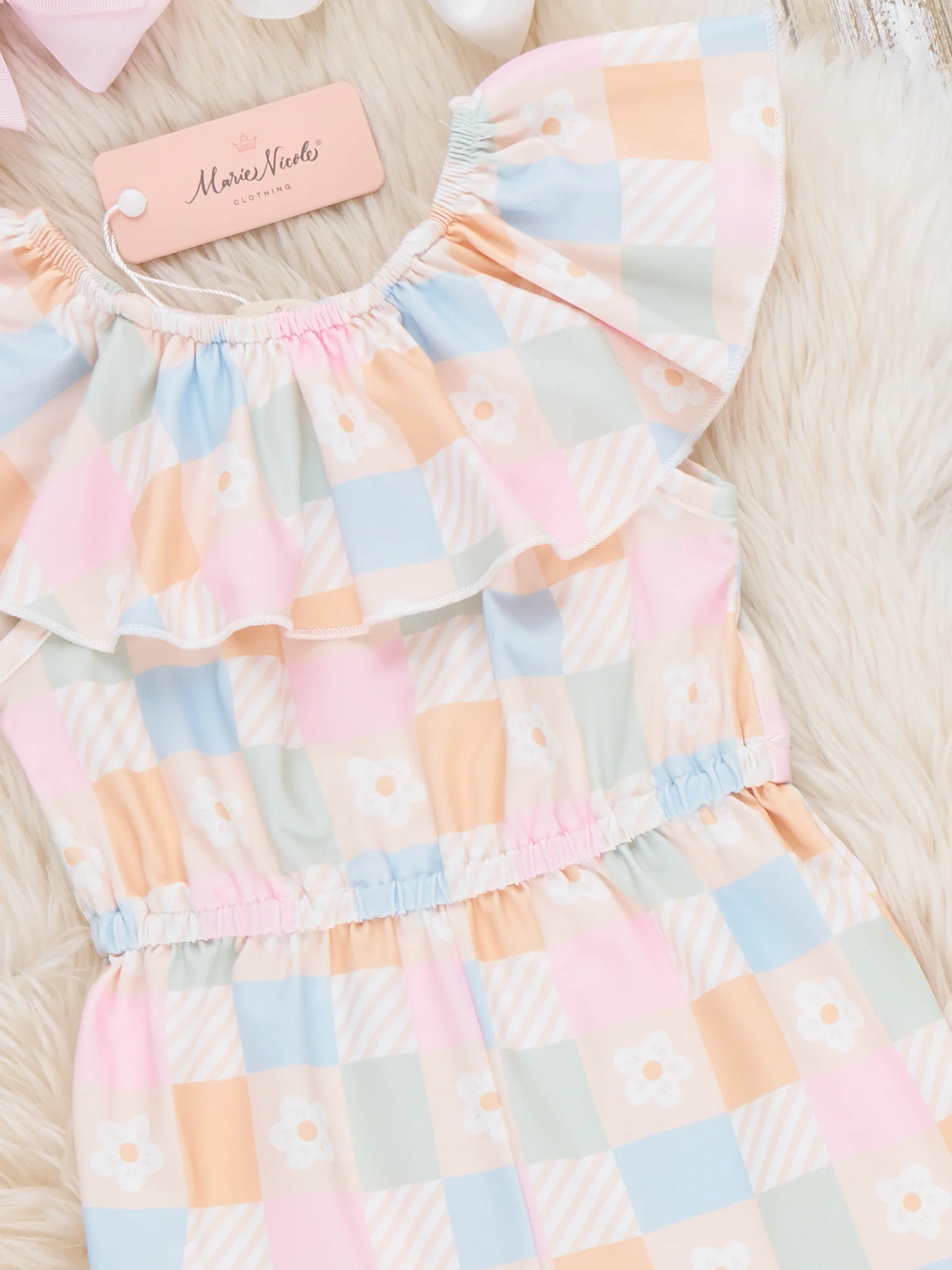 Breezy Blooms Bell Bottom Jumpsuit - Image 3