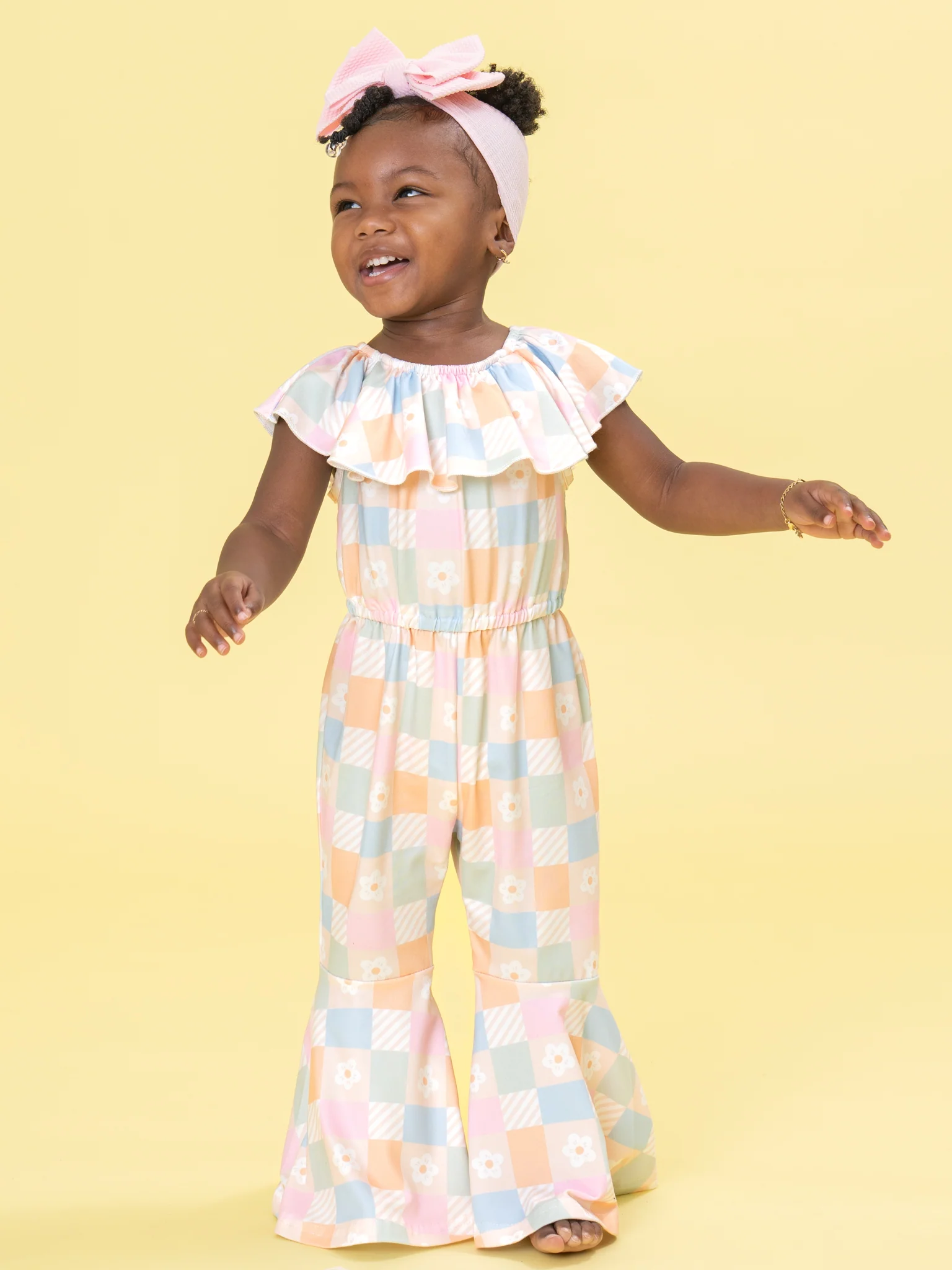 Breezy Blooms Bell Bottom Jumpsuit - Image 5