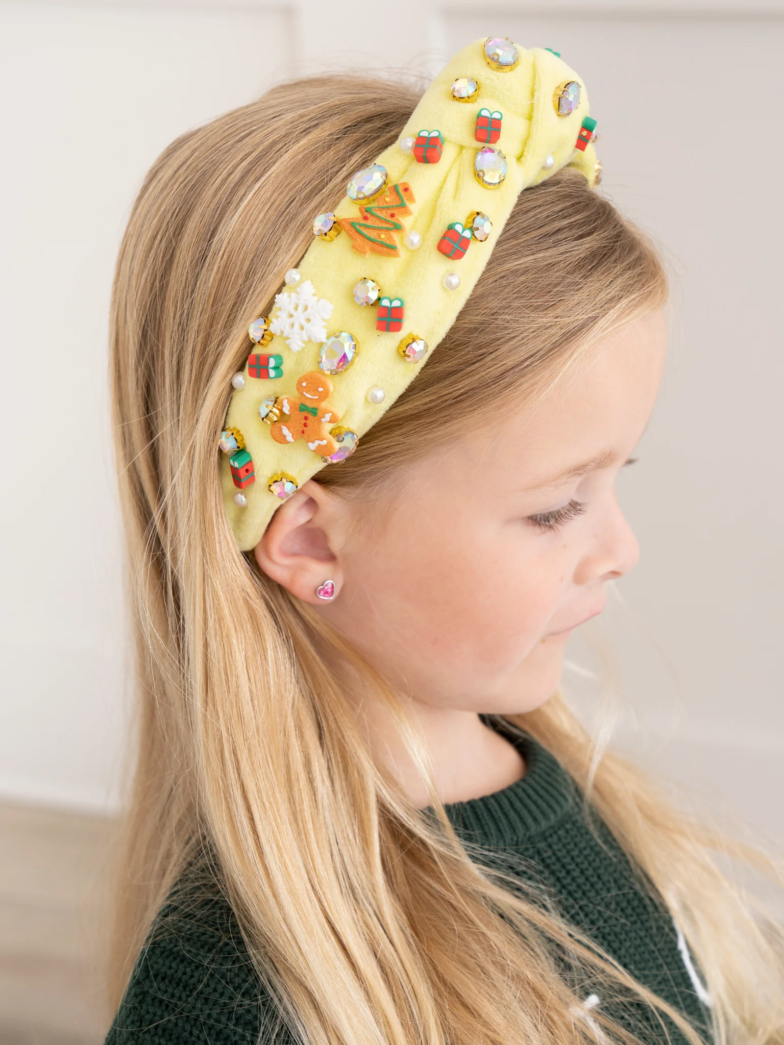 Bright Holiday Wishes Charm Headband