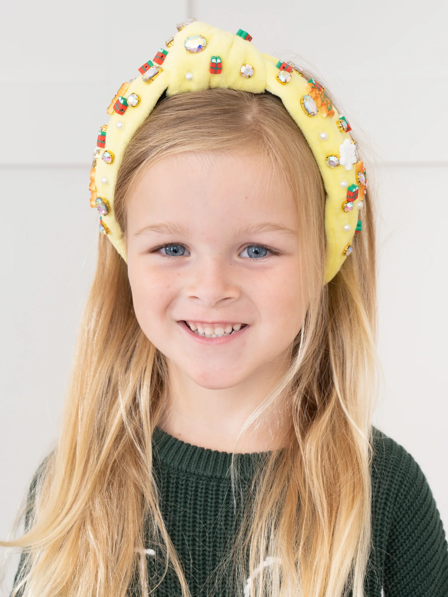 Bright Holiday Wishes Charm Headband - Image 4