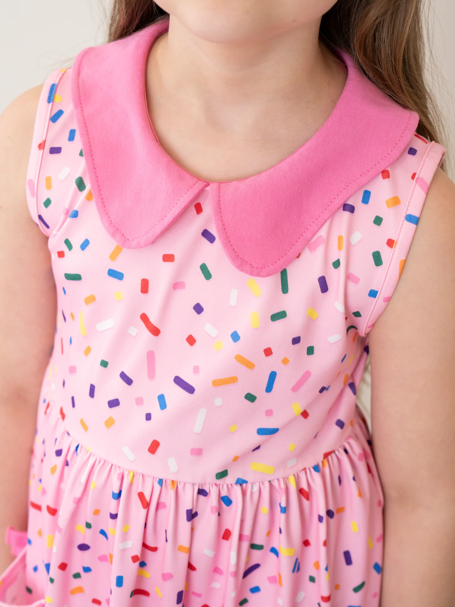 Bubblegum Sprinkles Ruffle Dress - Image 6