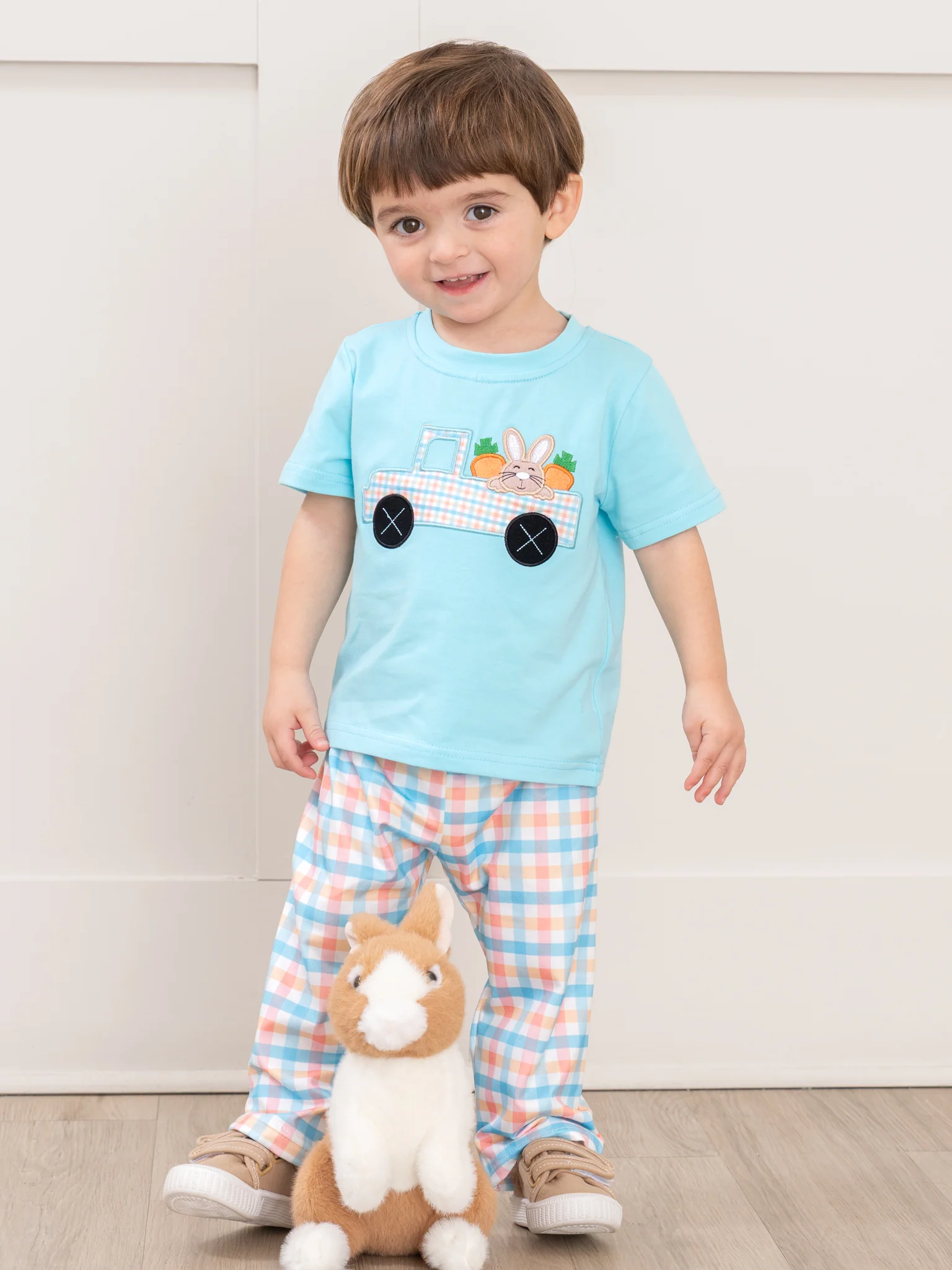 Bunny’s Carrot Delivery Embroidered Outfit