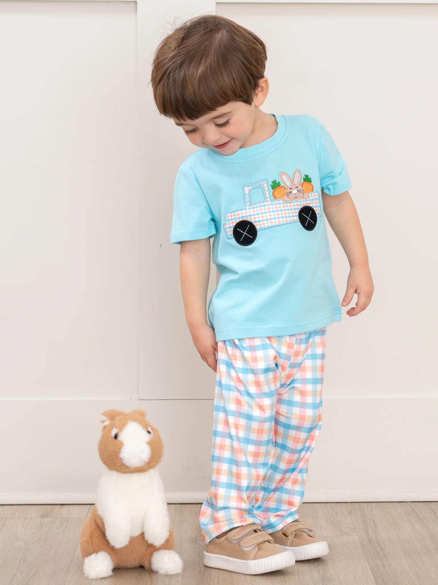 Bunny’s Carrot Delivery Embroidered Outfit - Image 5