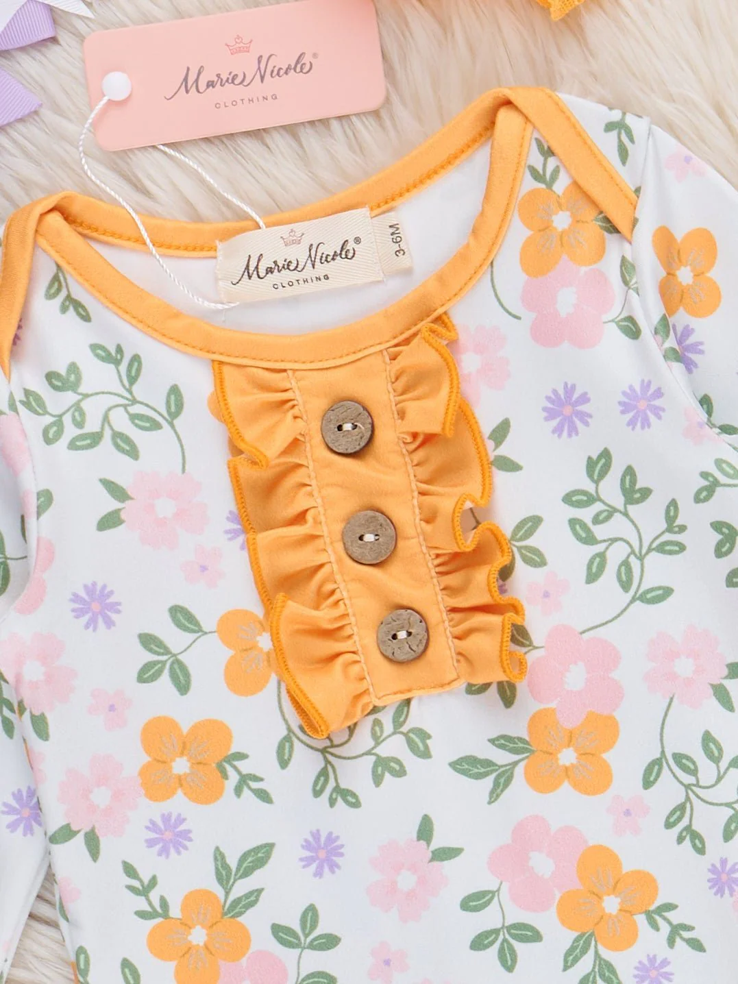 Buttercup Blooms Knotted Gown - Image 2