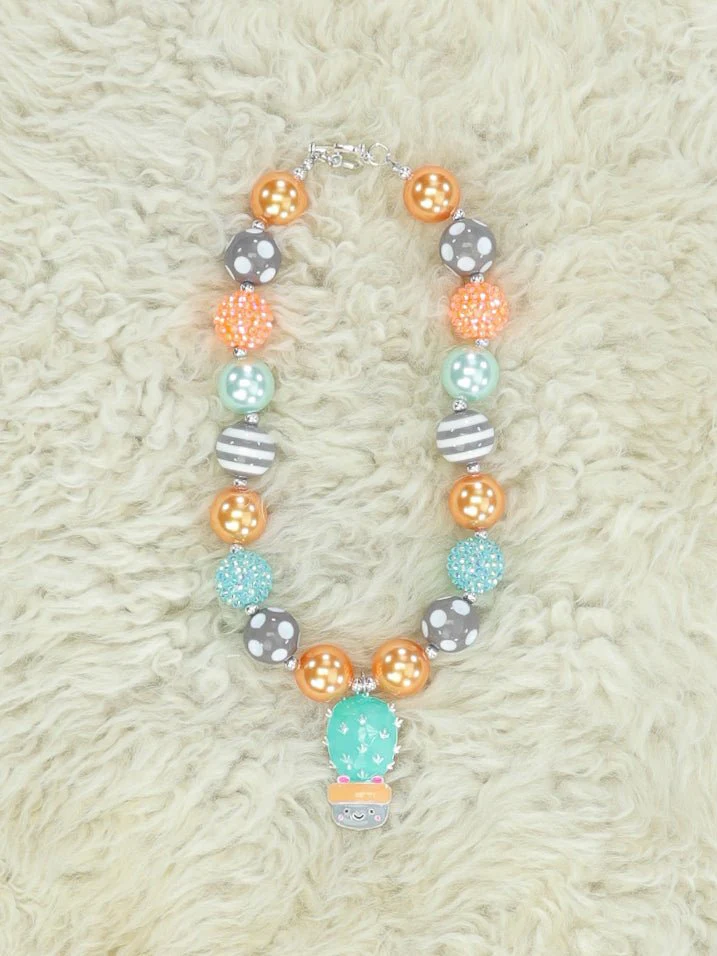 Cactus Bubblegum Necklace