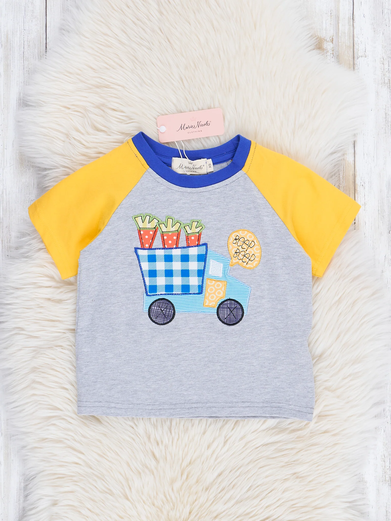 Carrot Truck Raglan Shirt
