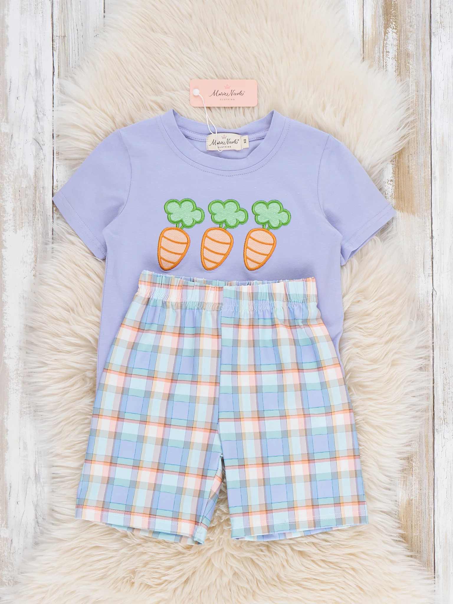 Carrots Trio Embroidered Outfit - Image 3