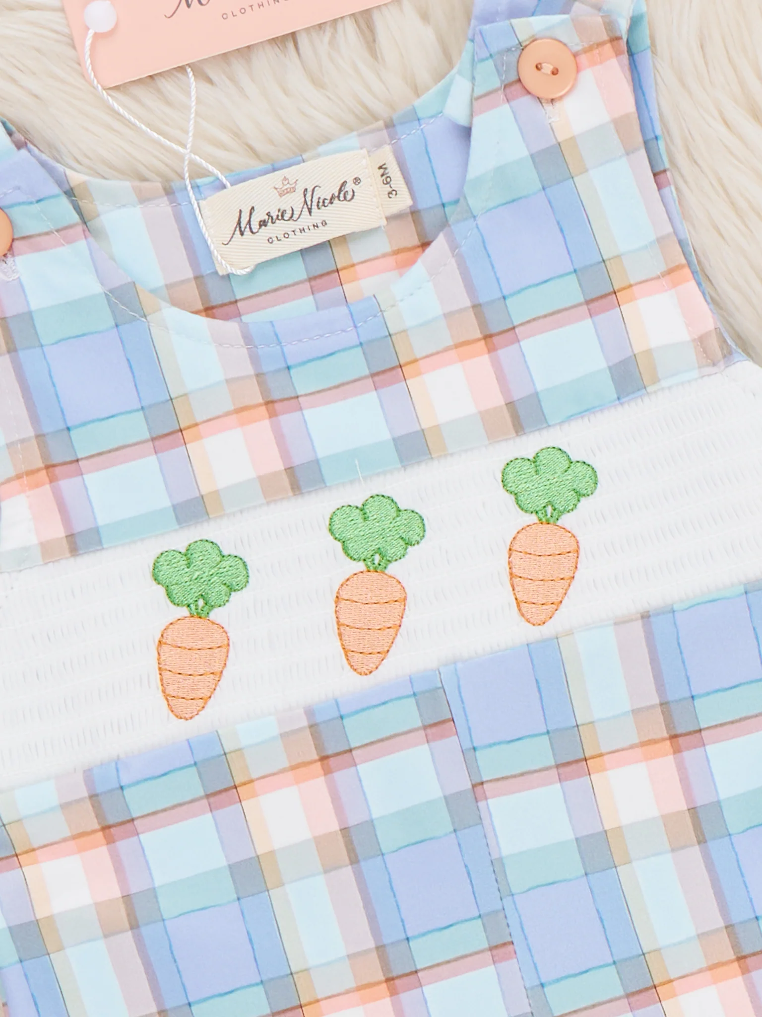 Carrots Trio Smocked Johnny - Image 2