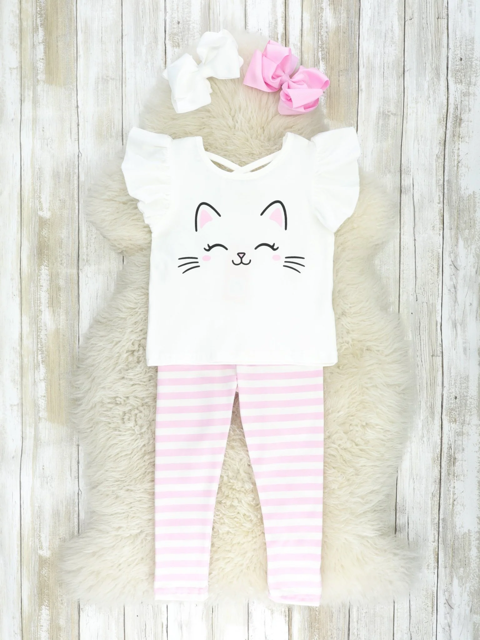 Cat Ruffle Outfit