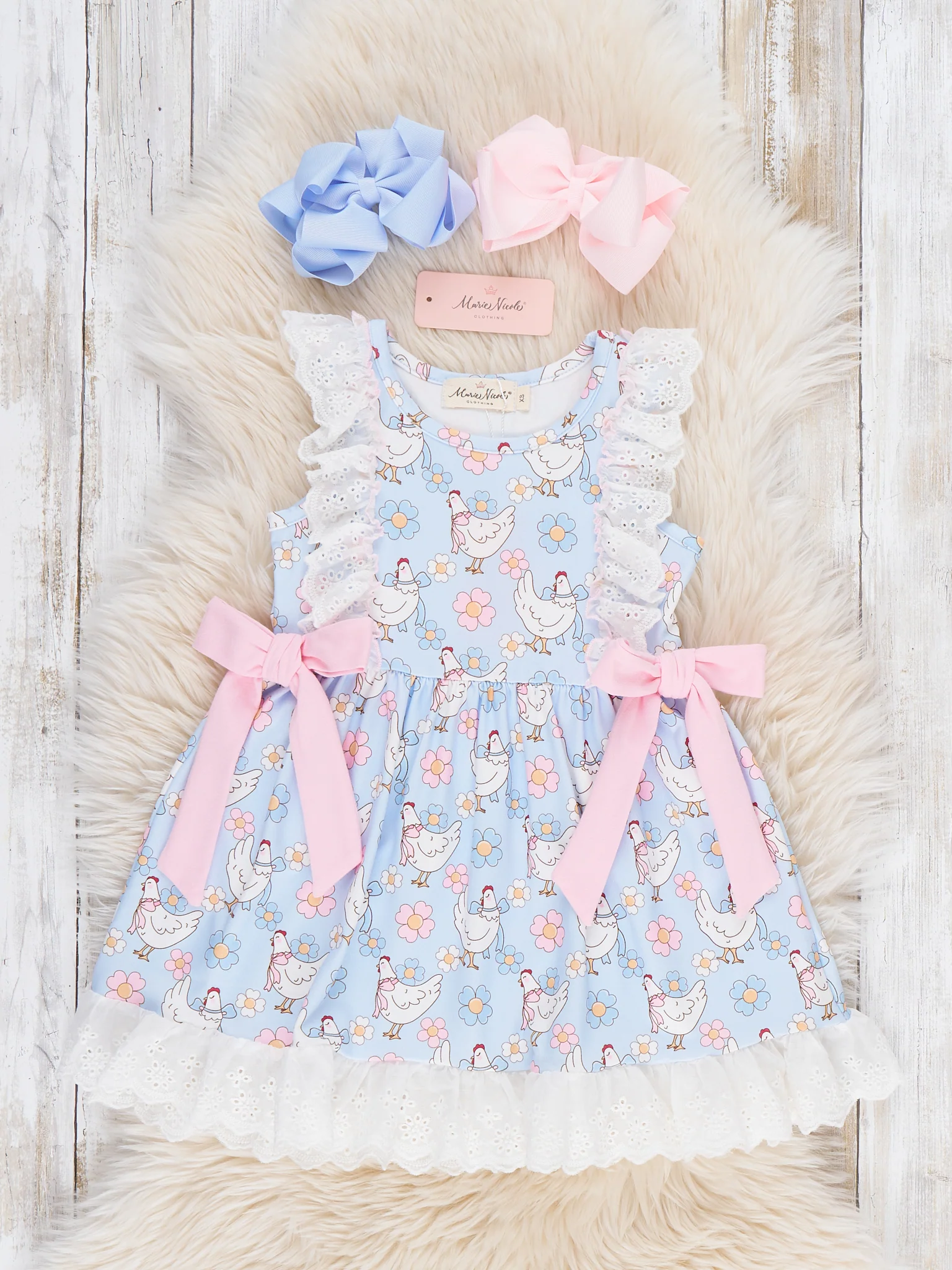Chicken Garden Lace Dress - Image 2