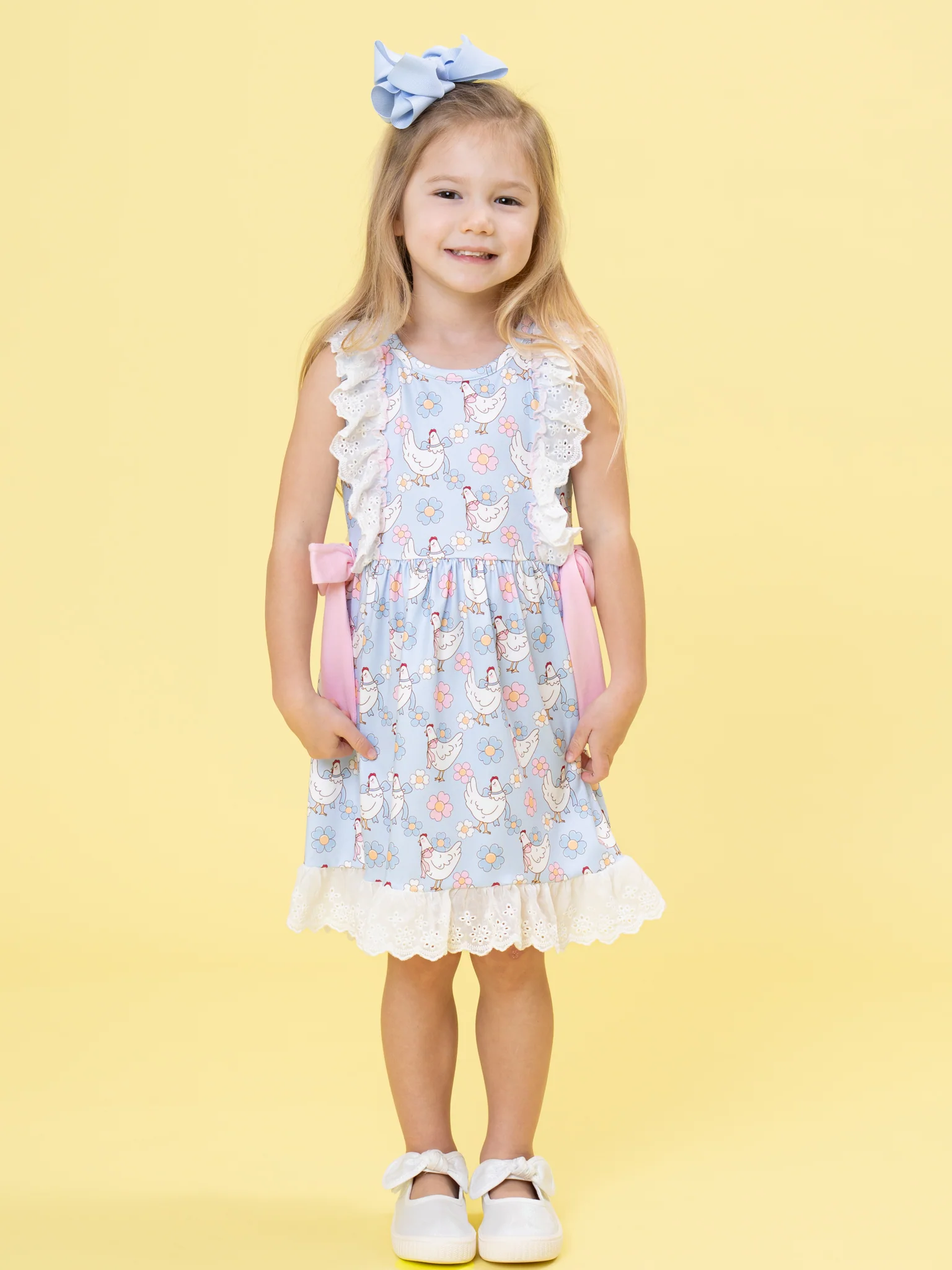 Chicken Garden Lace Dress - Image 4