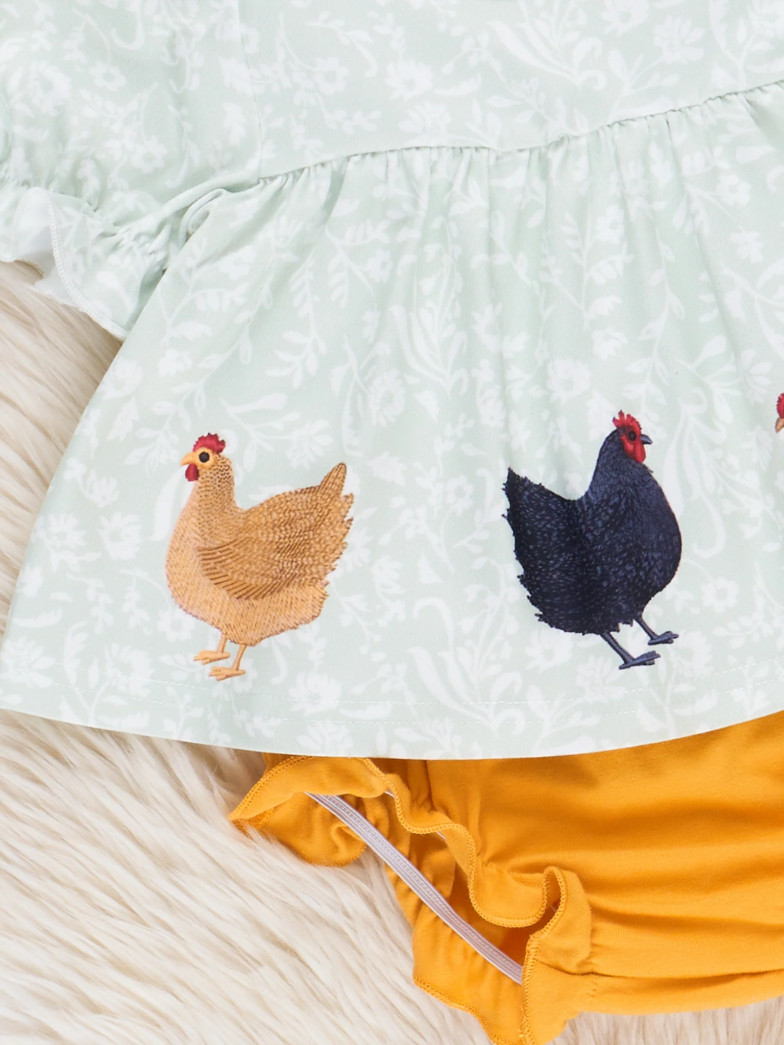 Chicken Party Bloomers Outfit - Image 3