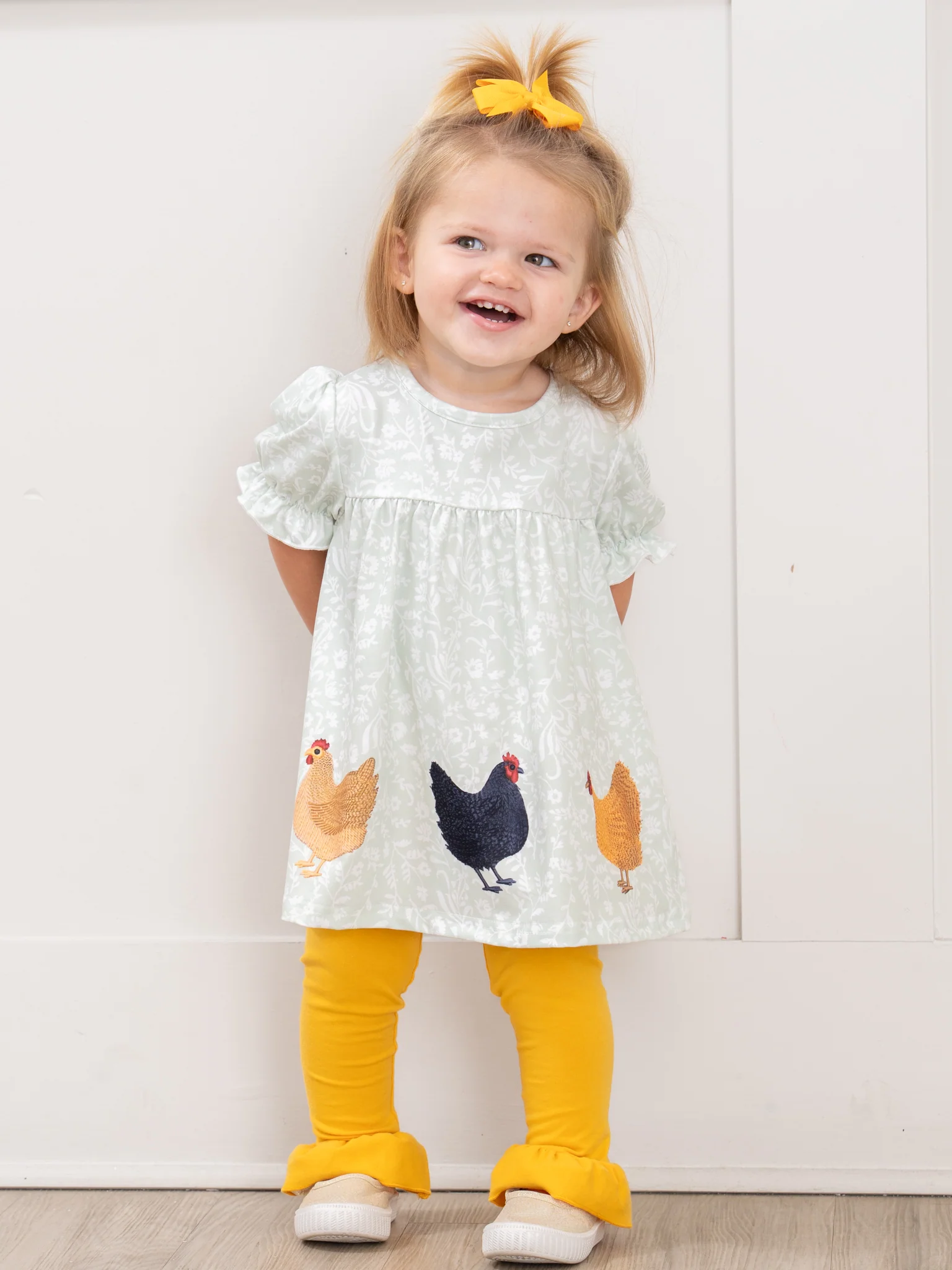 Chicken Party Ruffle Outfit - Image 6