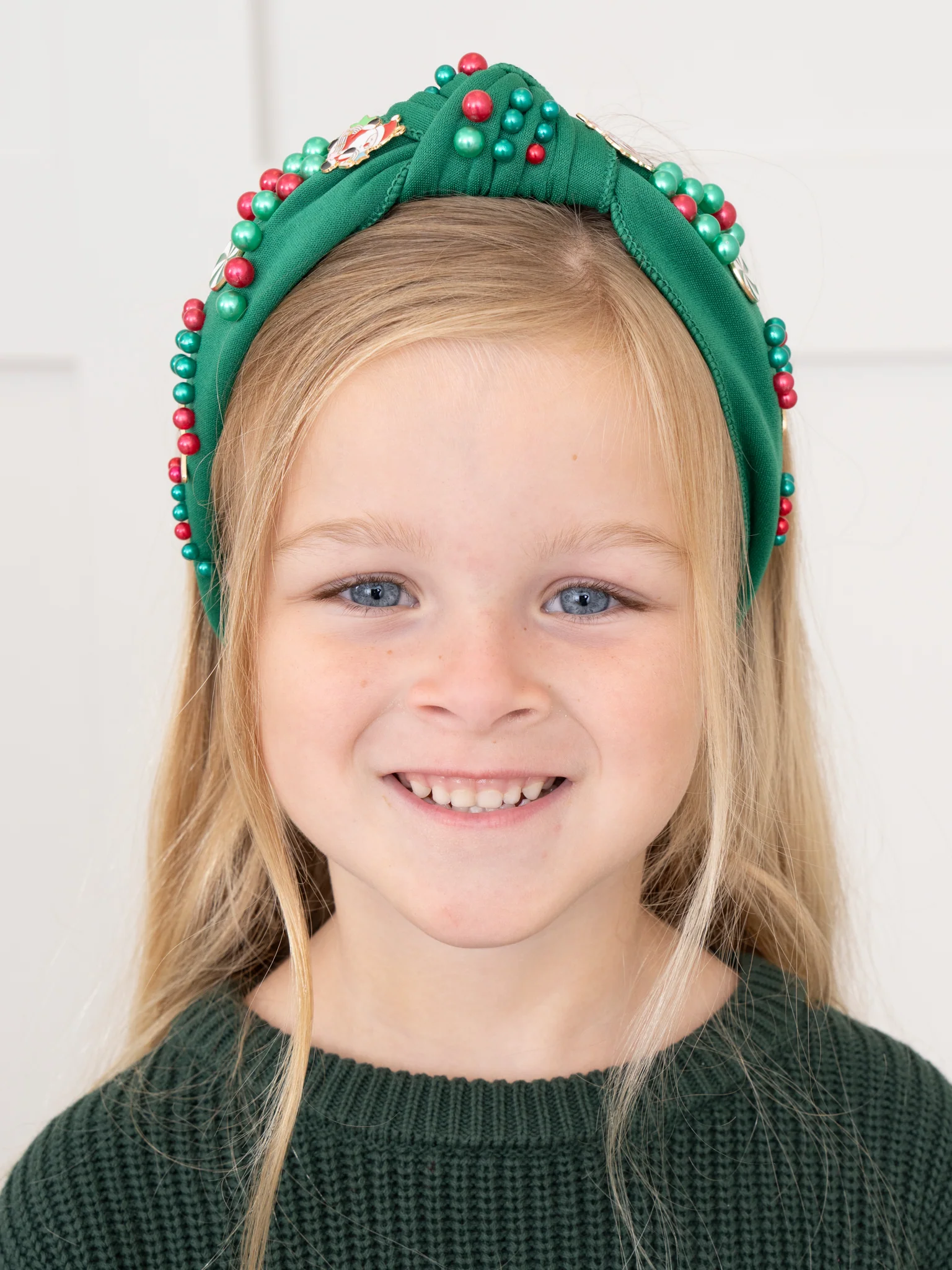 Christmas Candy Cane Glam Headband - Image 4