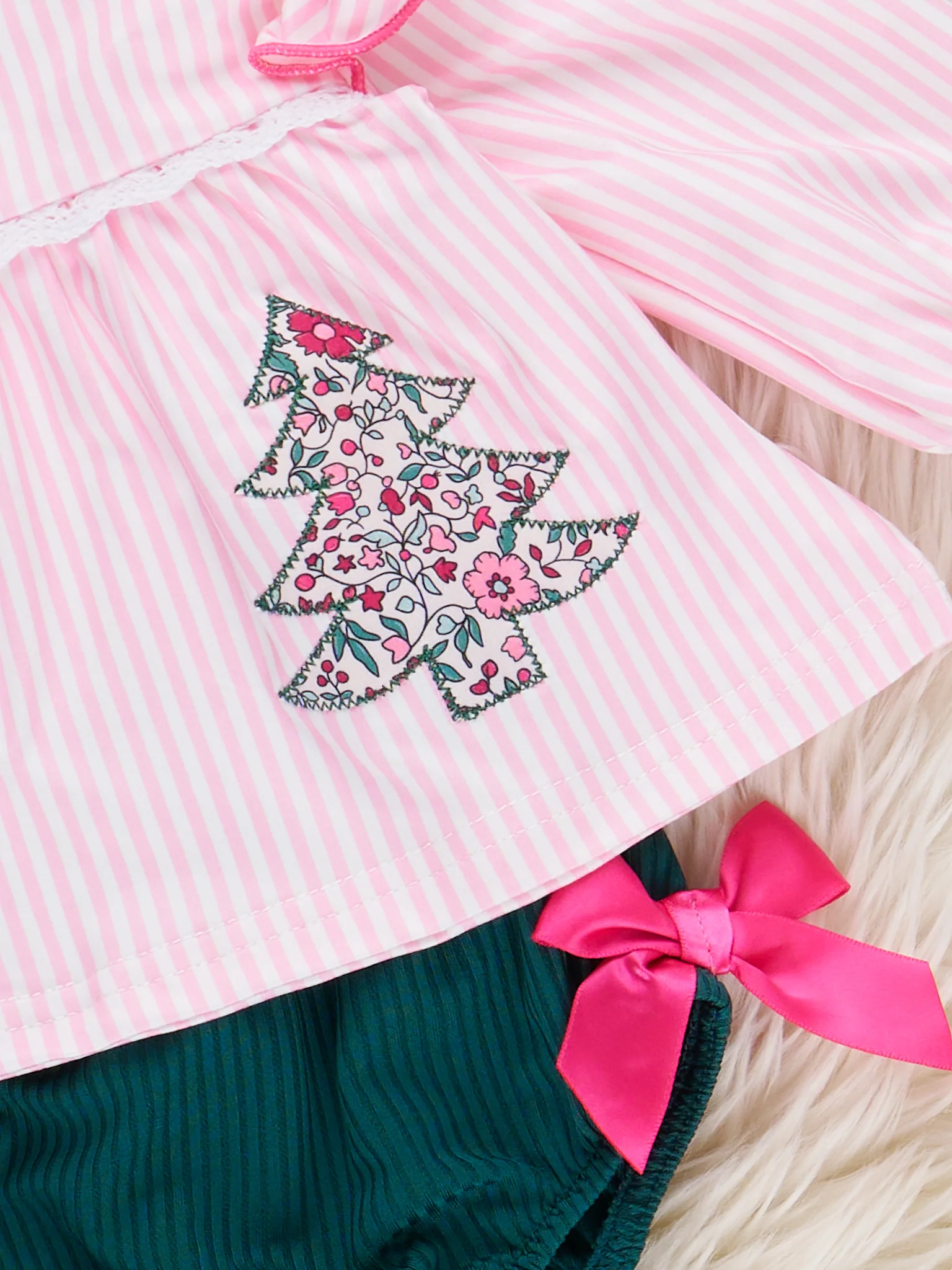 Christmas Forest Journey Bloomers Outfit - Image 2