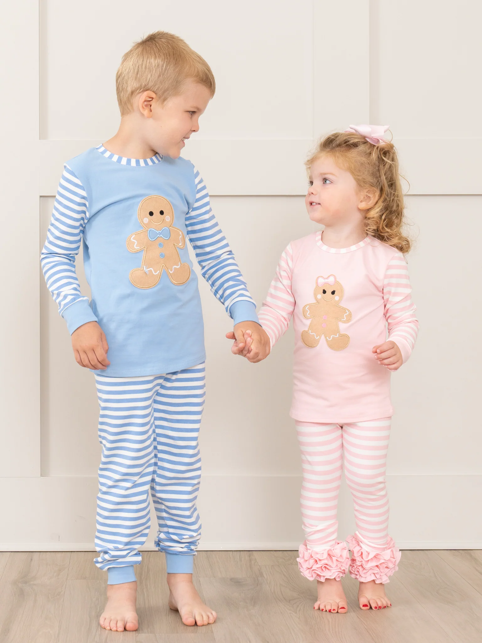 Christmas Gingerbread Pajamas - Pink - Image 8