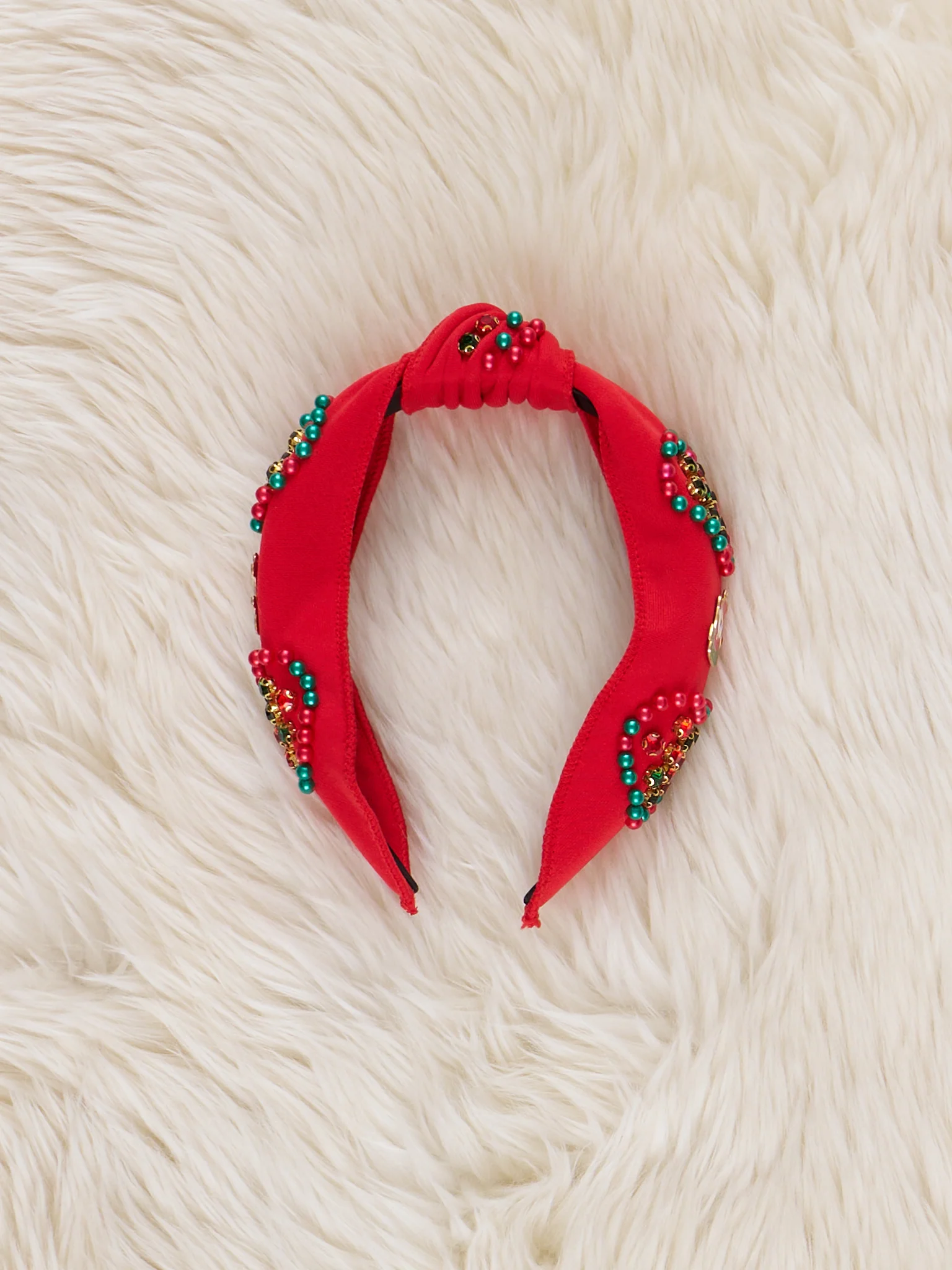 Christmas Hearts Glam Headband - Image 2