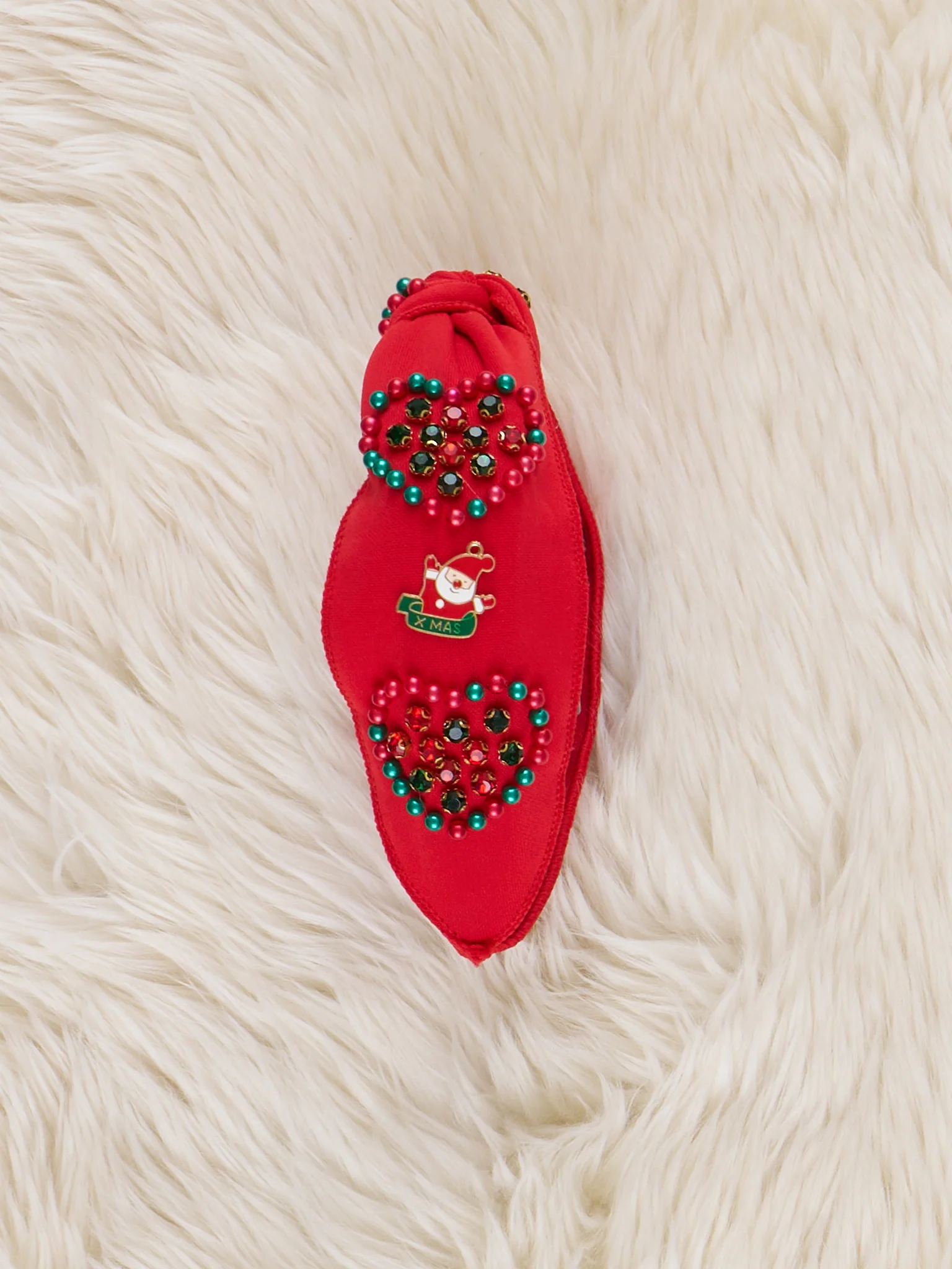 Christmas Hearts Glam Headband - Image 3