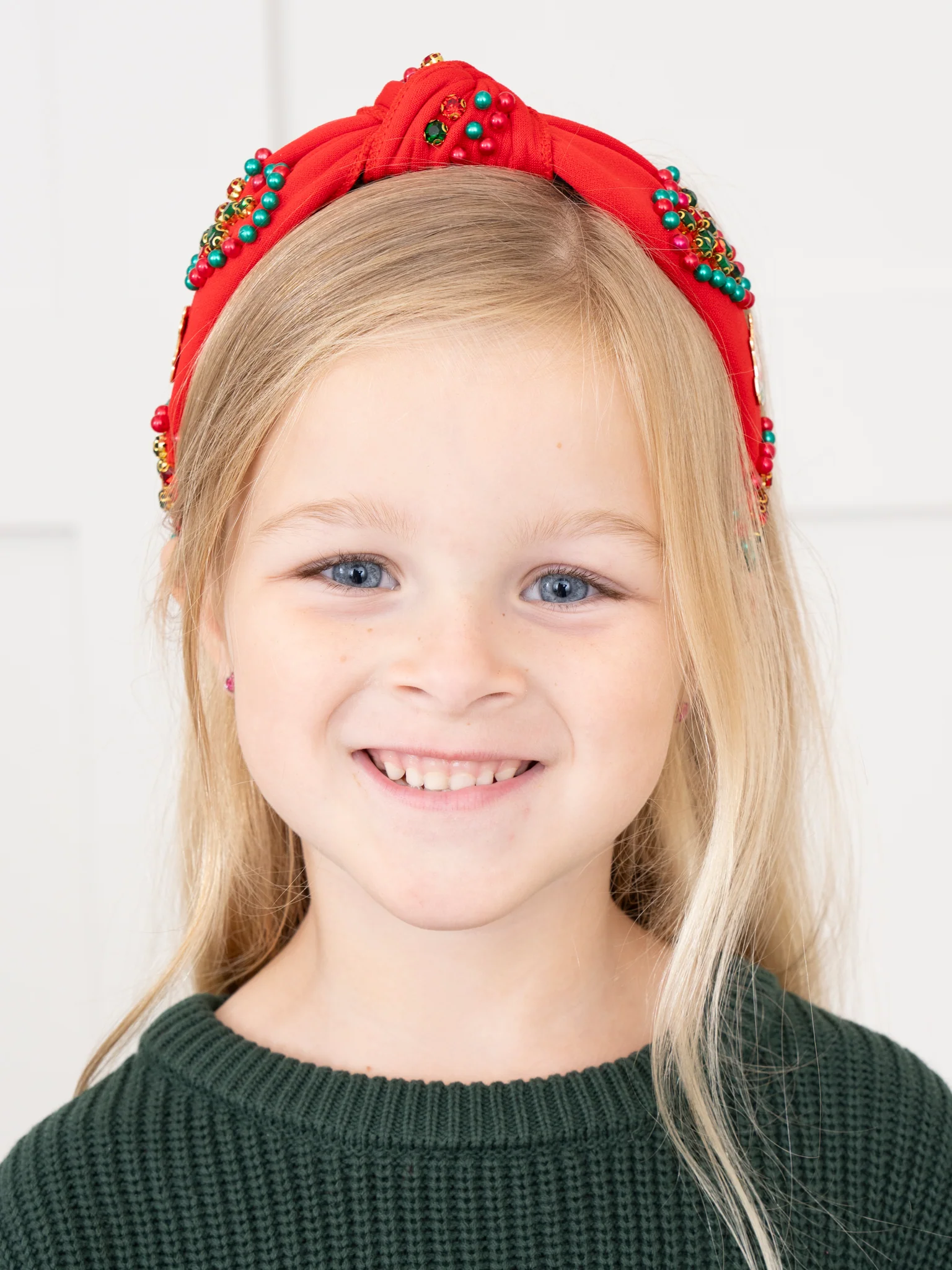 Christmas Hearts Glam Headband - Image 4