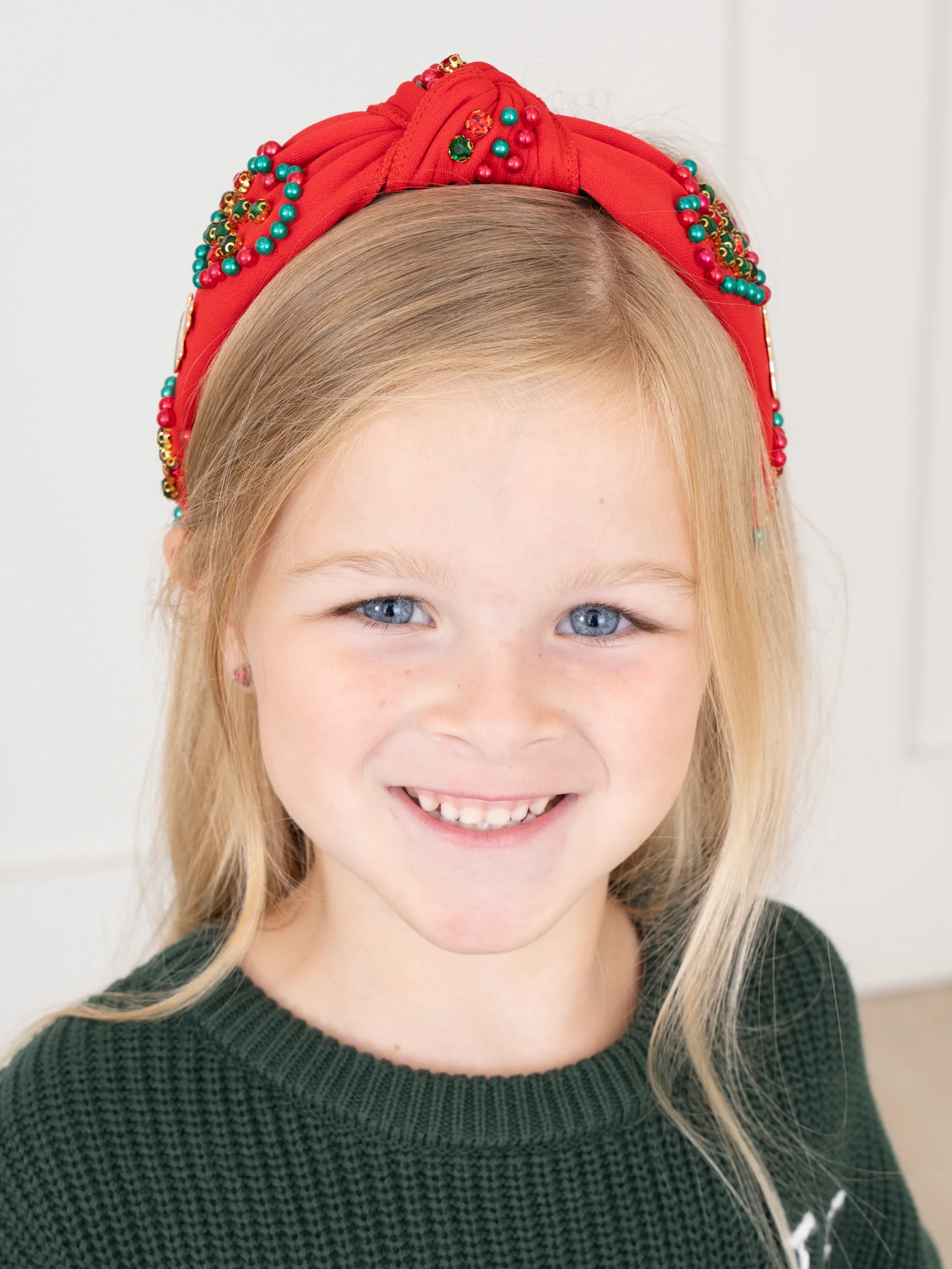 Christmas Hearts Glam Headband - Image 6