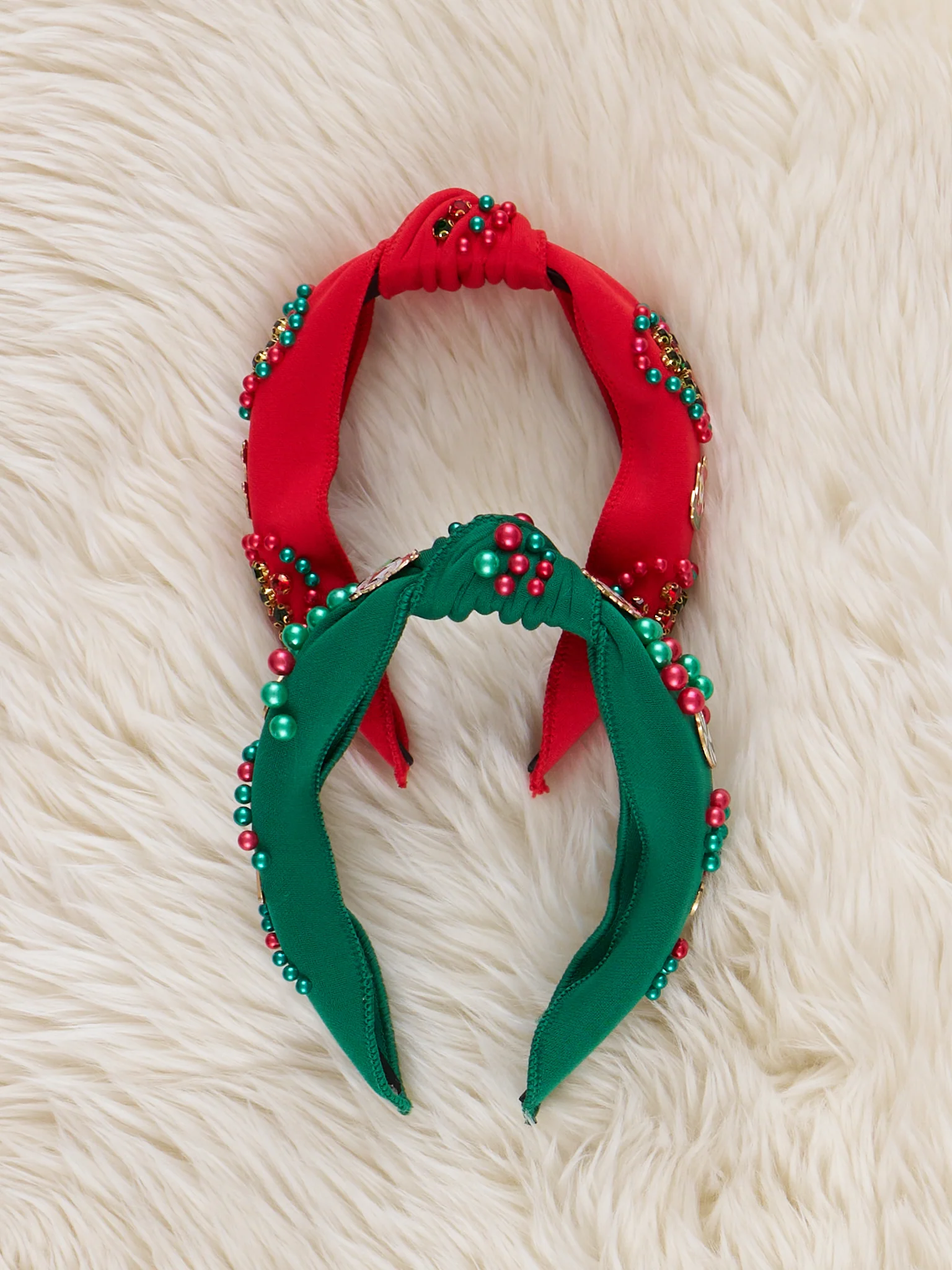 Christmas Hearts Glam Headband - Image 7