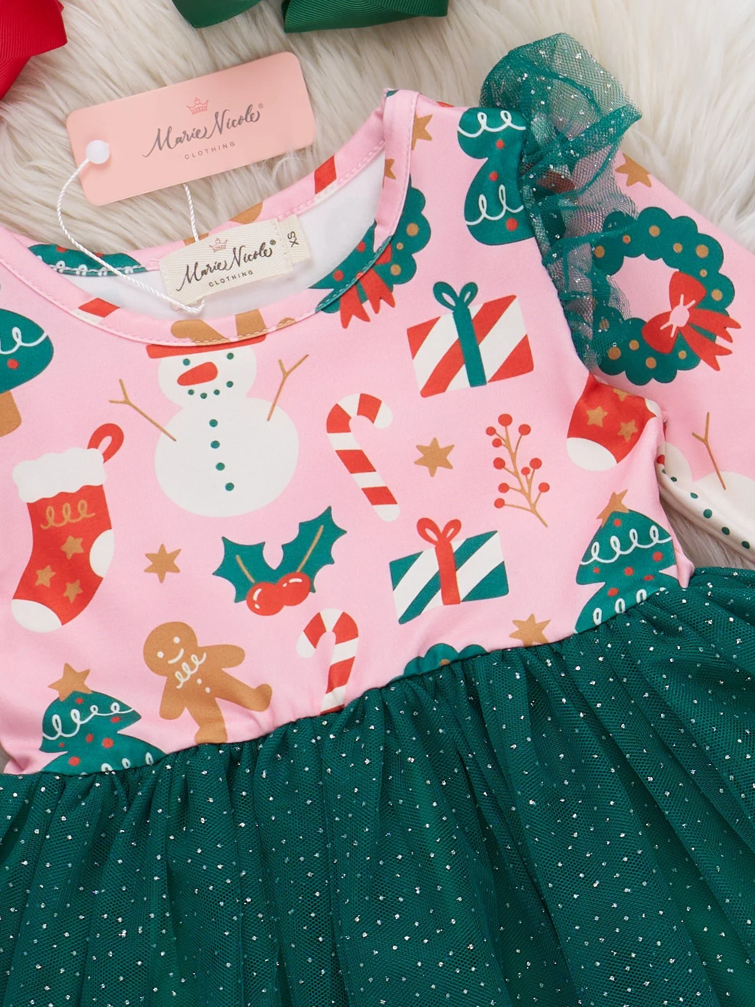 Christmas Party Tulle Dress - Image 3