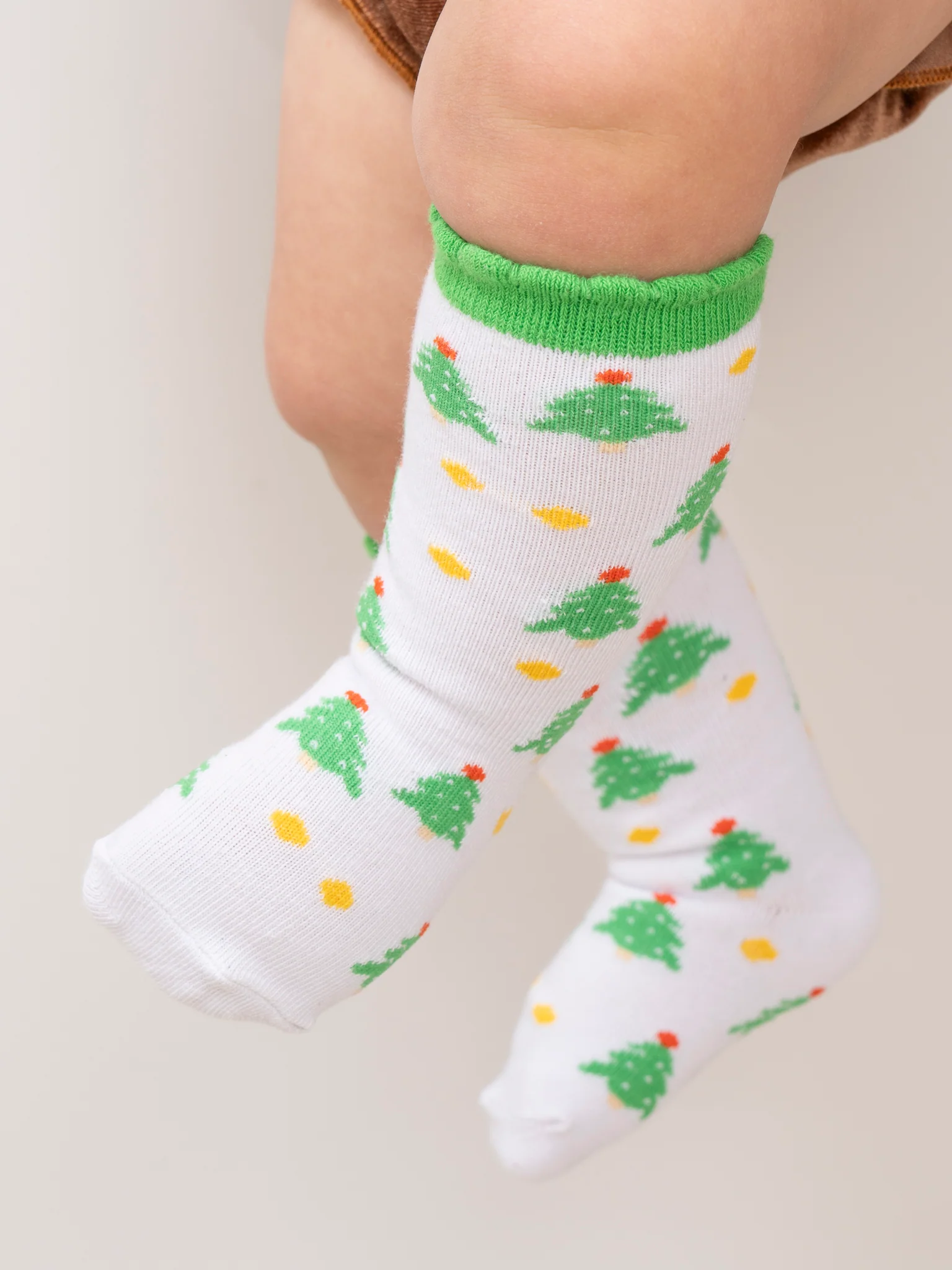 Christmas Scallop Hem Knee Socks - 3 Pack - Image 7