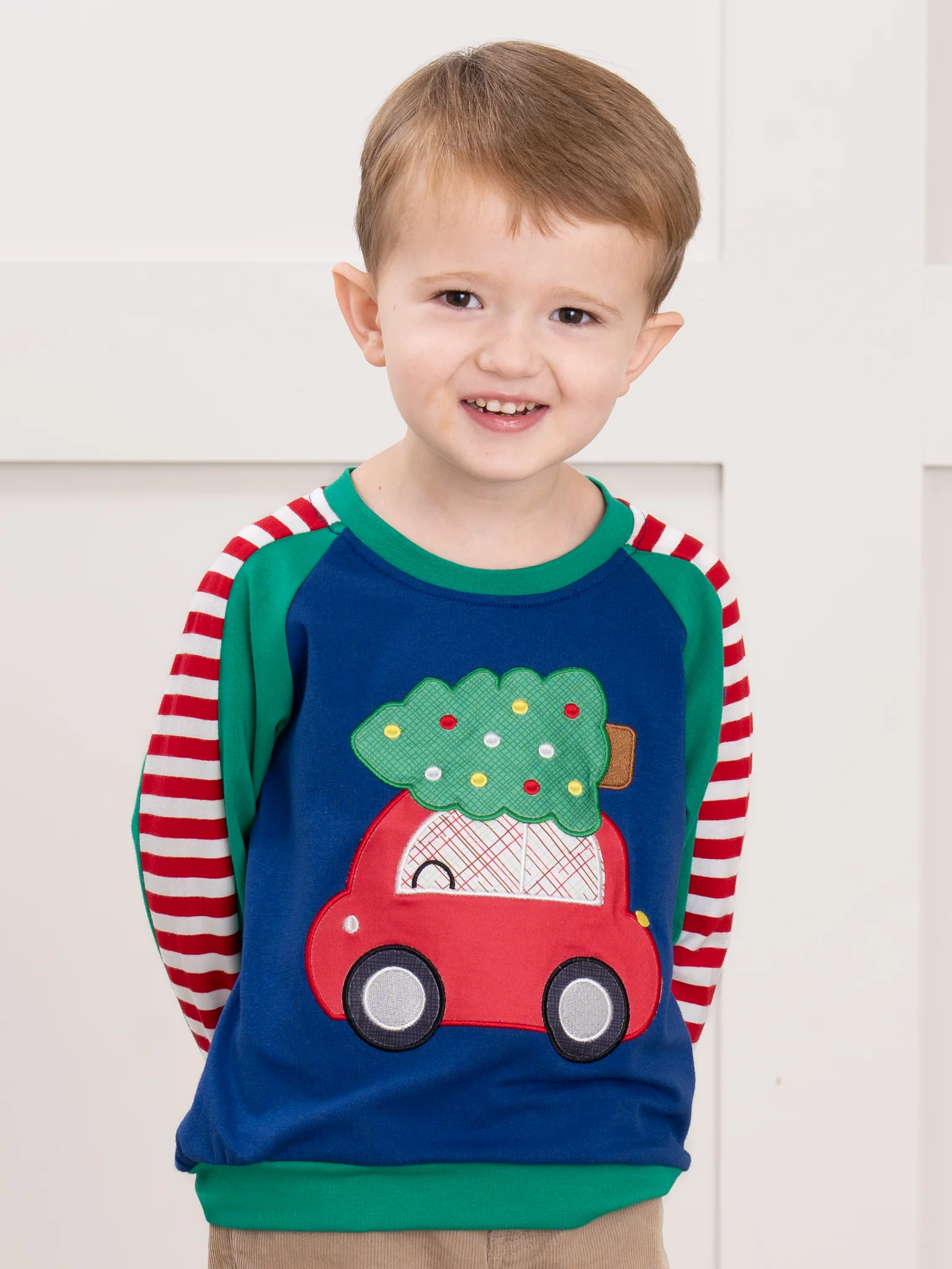 Christmas Tree Delivery Embroidered Shirt
