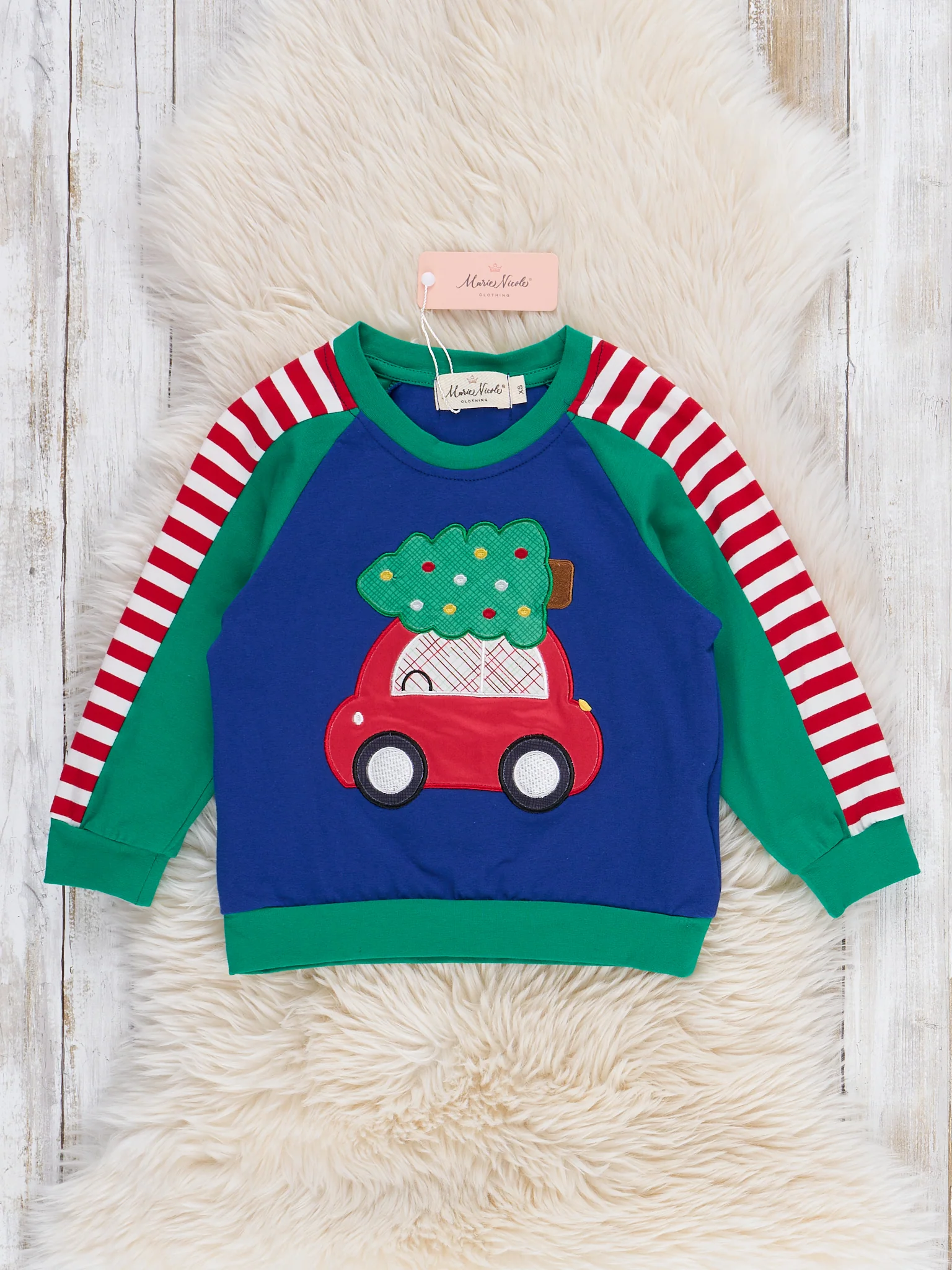 Christmas Tree Delivery Embroidered Shirt - Image 2