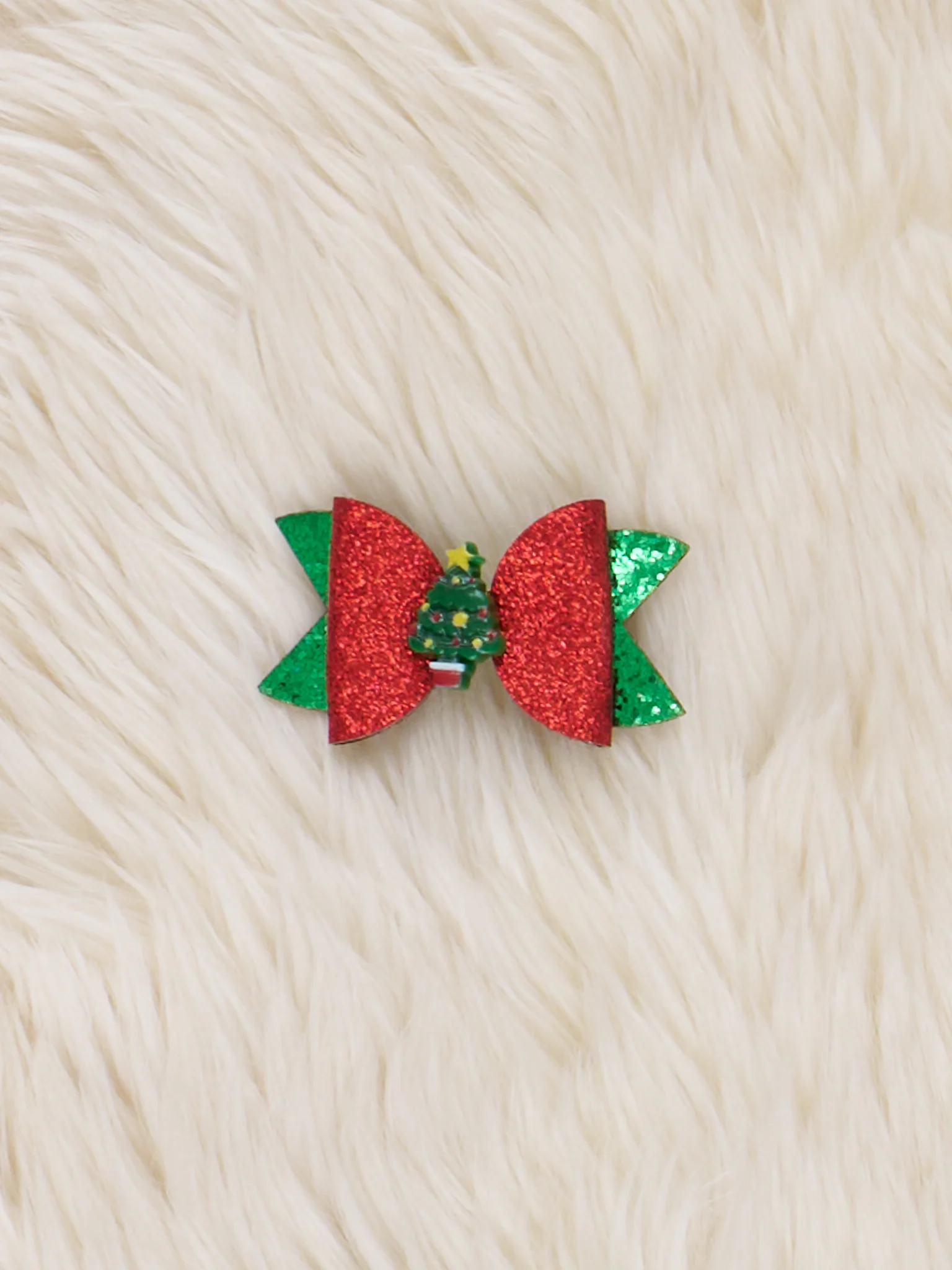 Christmas Tree Glitter Bow - Image 2