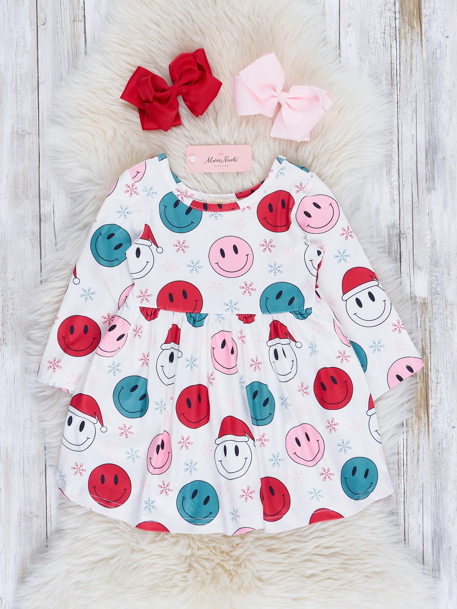 Christmas Wishes Swing Dress - Image 3