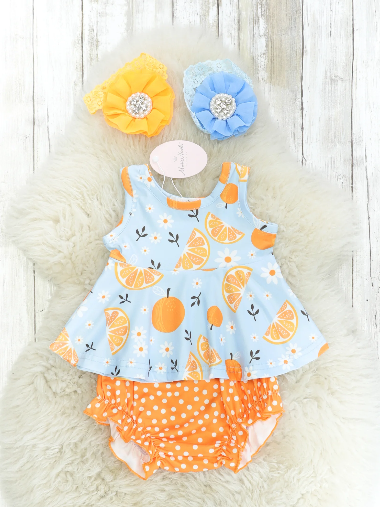 Citrus Tank & Bloomers Outfit