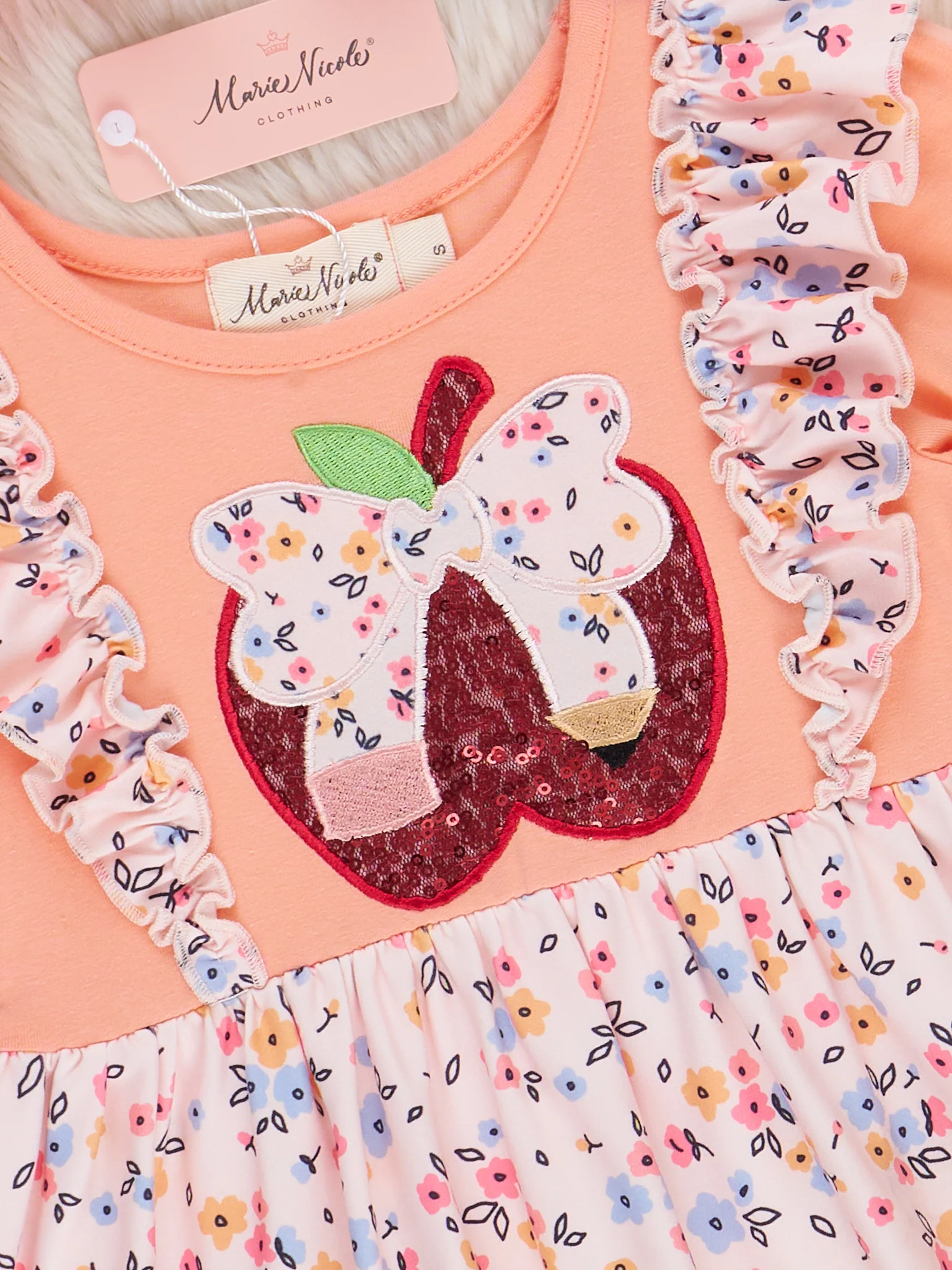 Classroom Garden Apple Dress - Image 3