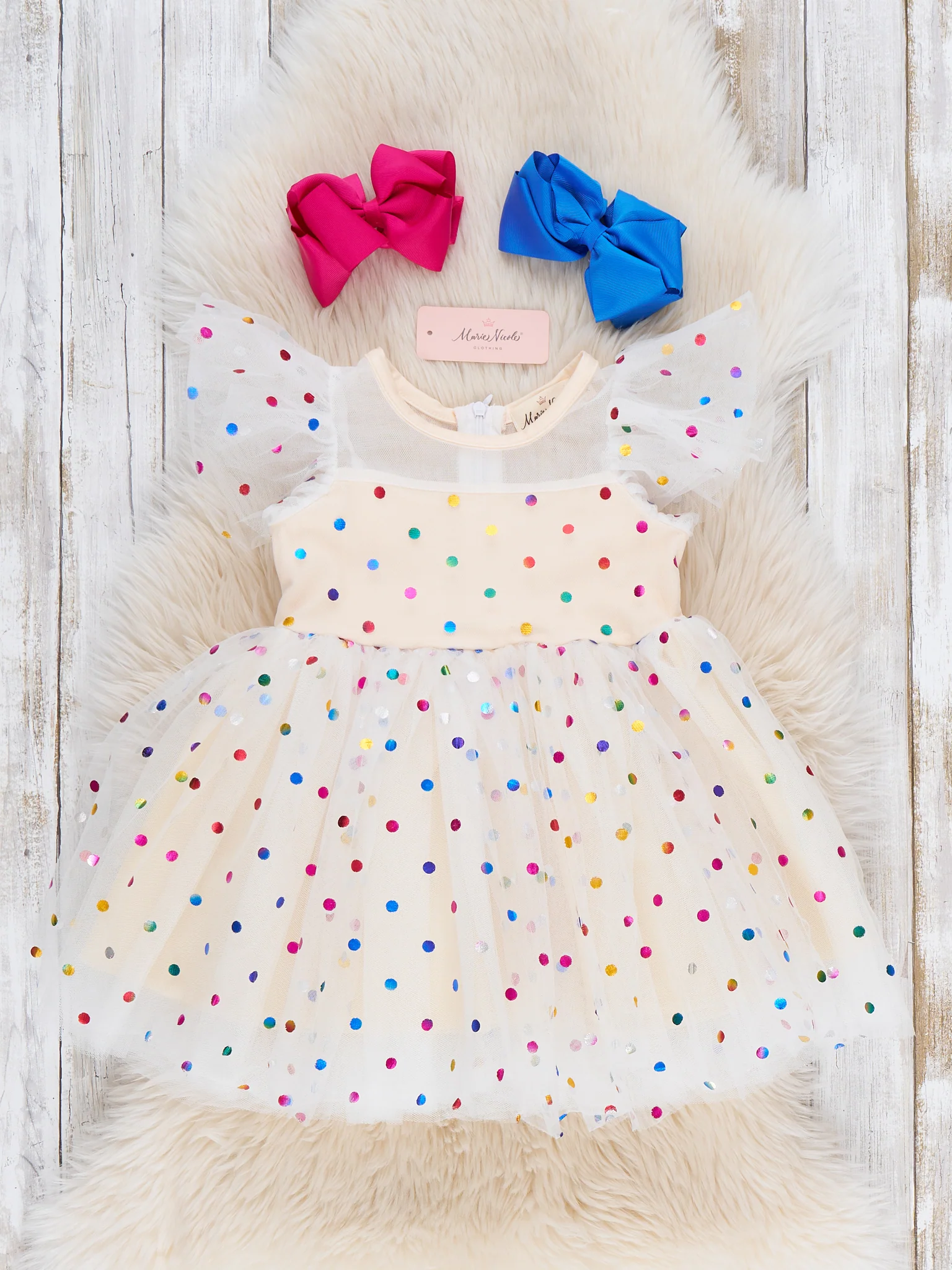 Confetti Dots Tulle Dress - Image 2
