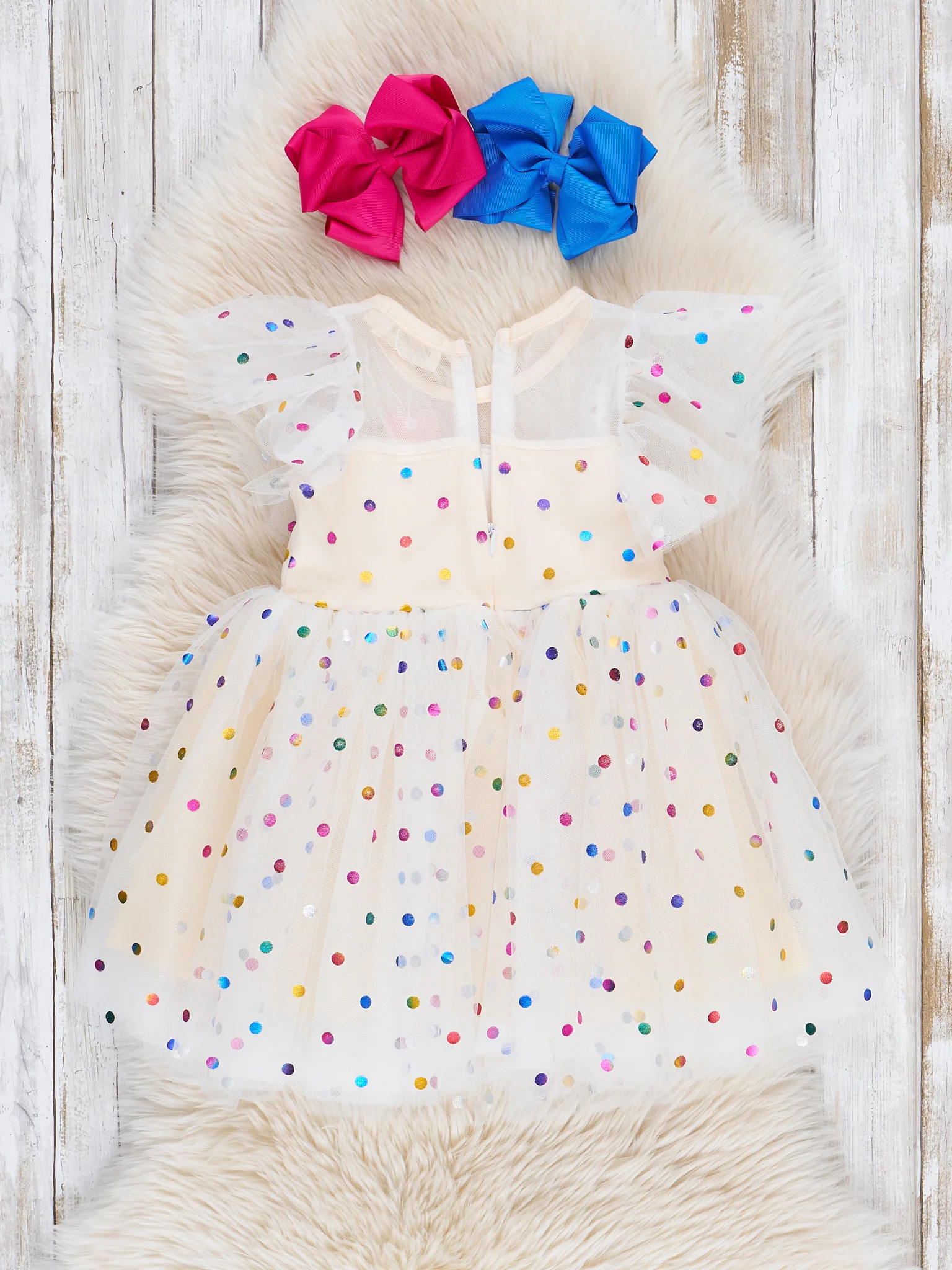 Confetti Dots Tulle Dress - Image 4
