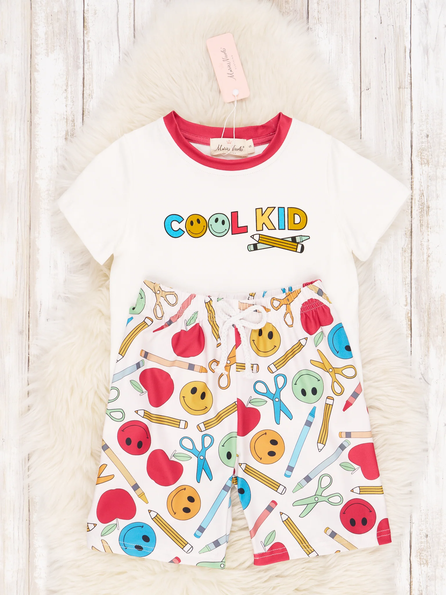 "Cool Kid" Smiley School Outfit - Image 2