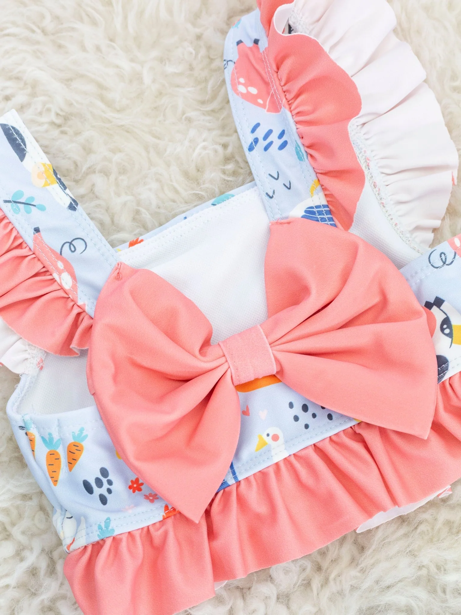 Coral Farm Ruffle Swimsuit - Image 3