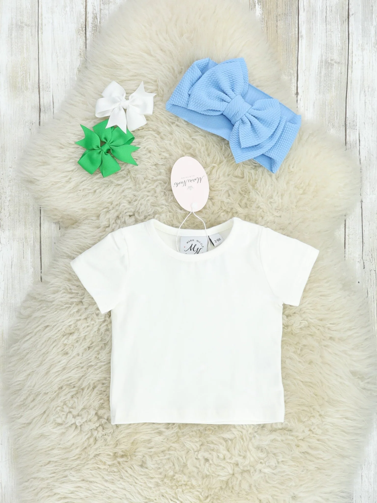 Cornflower Blue Floral Bubble Romper - Image 2