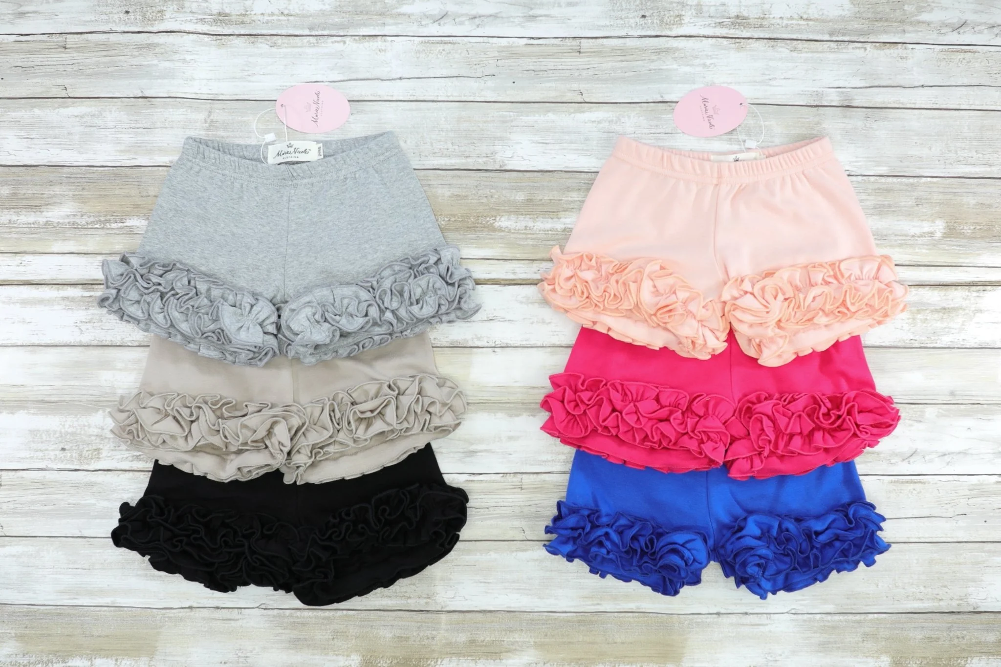 Cotton Icing Shorts - Heather Grey - Image 2