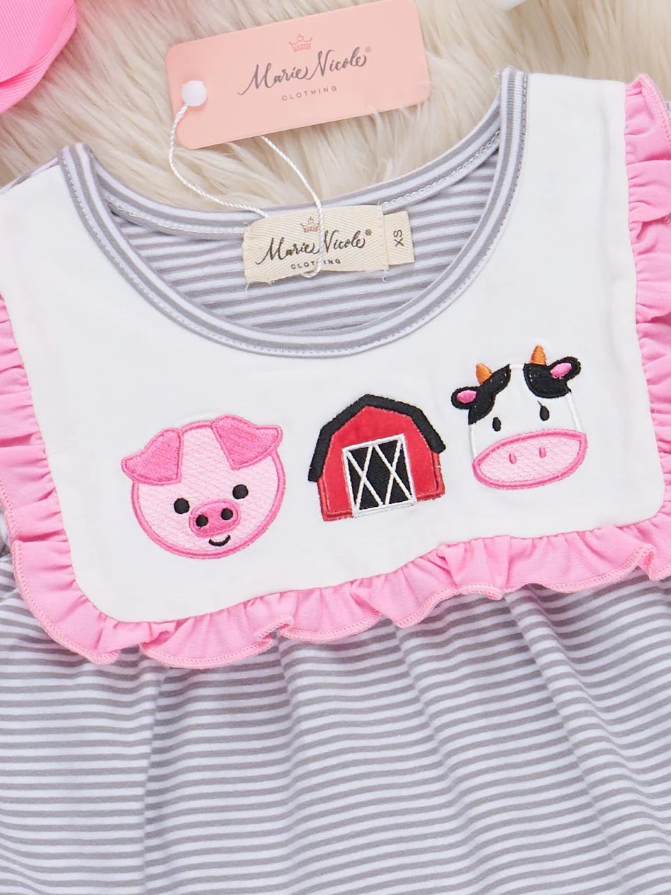 Country Critters Embroidered Dress - Image 2