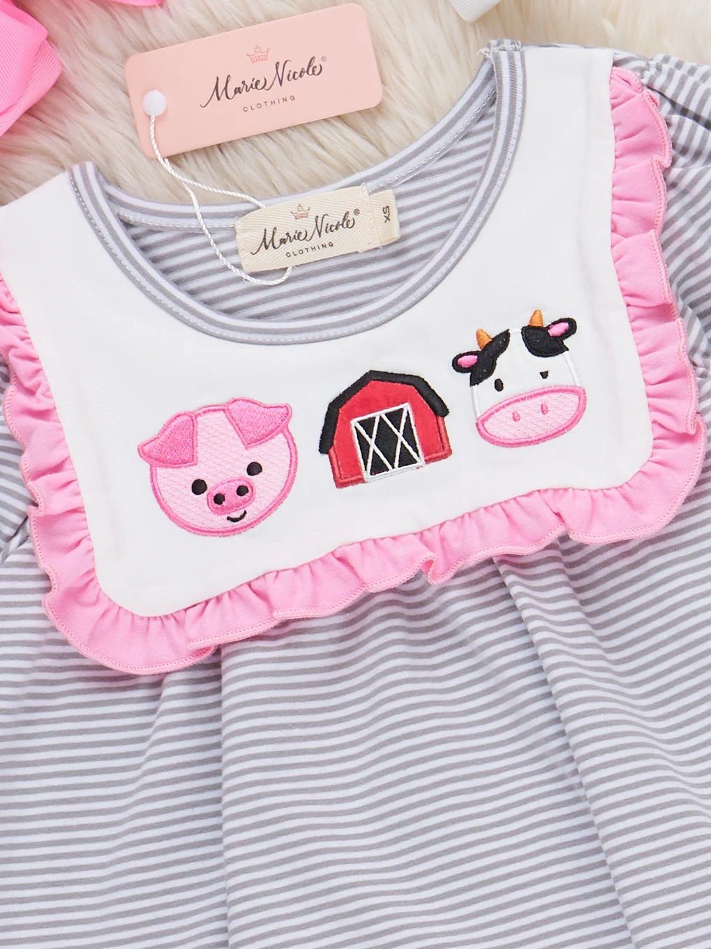 Country Critters Embroidered Outfit - Image 2