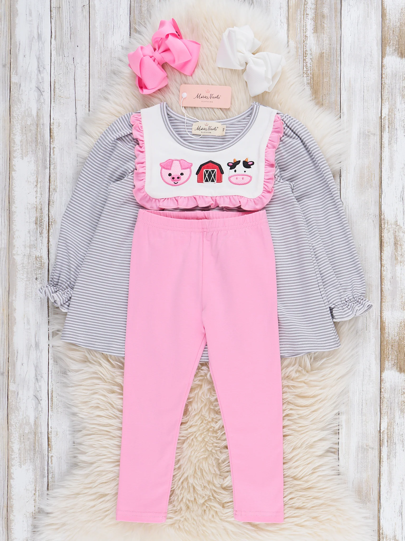 Country Critters Embroidered Outfit - Image 3