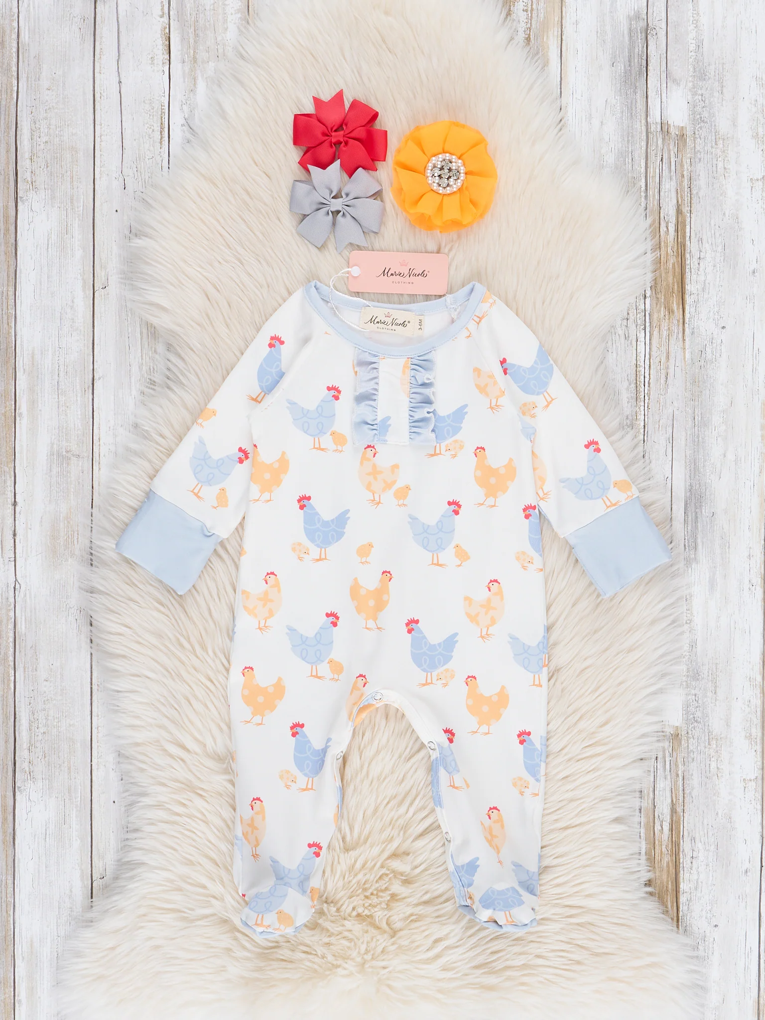 Cozy Little Chick Sleeper Pajamas