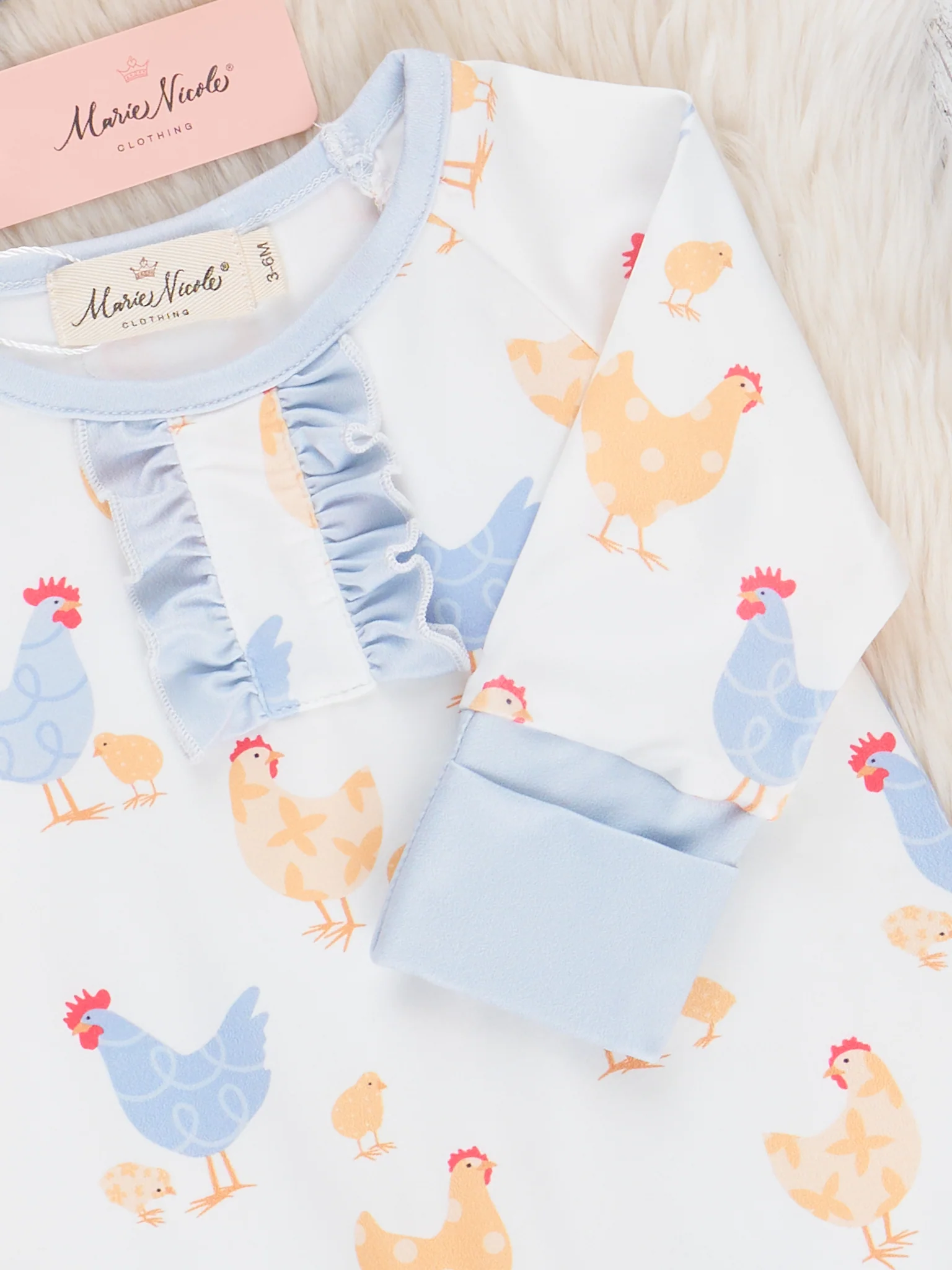 Cozy Little Chick Sleeper Pajamas - Image 2