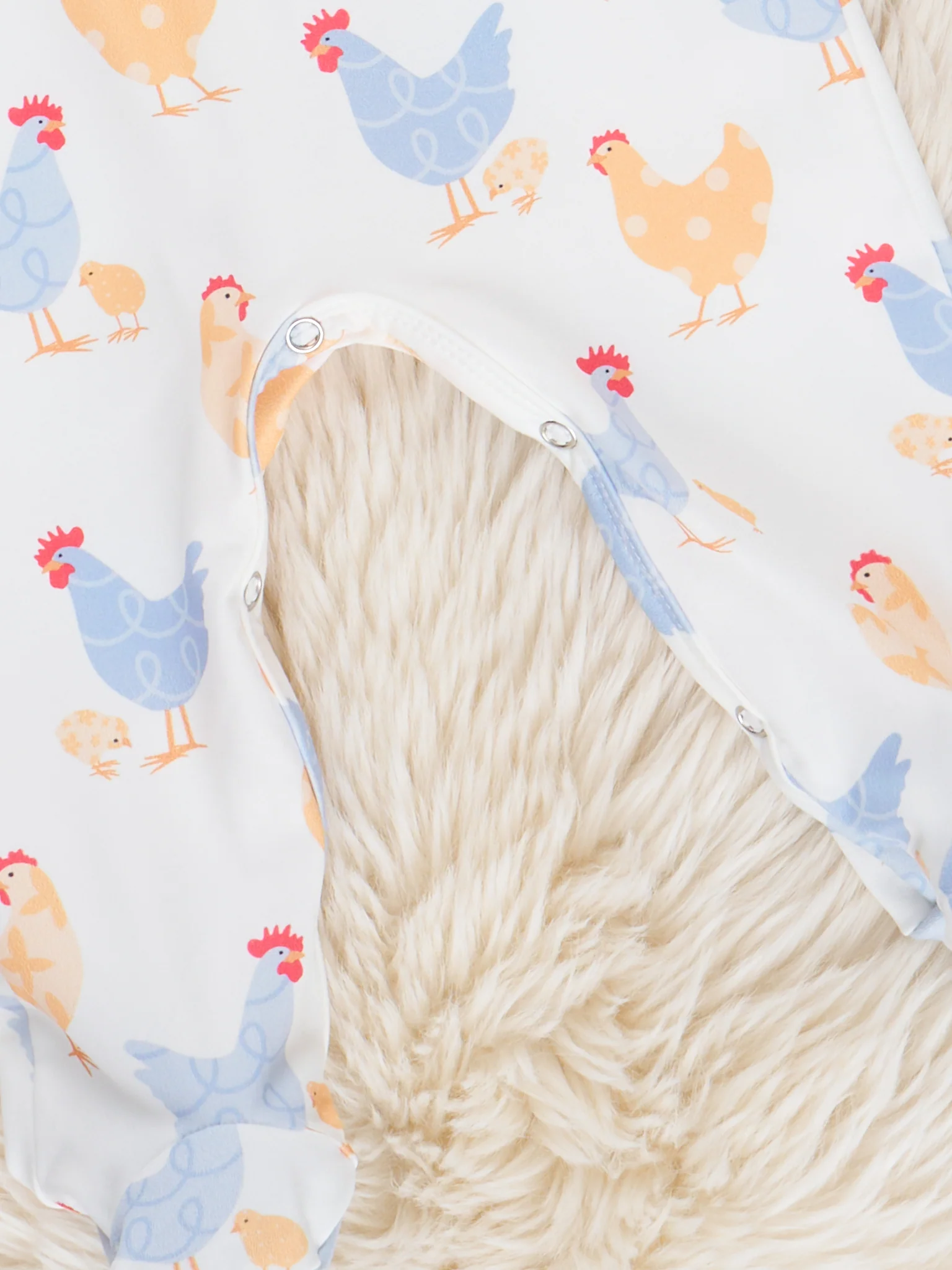 Cozy Little Chick Sleeper Pajamas - Image 3