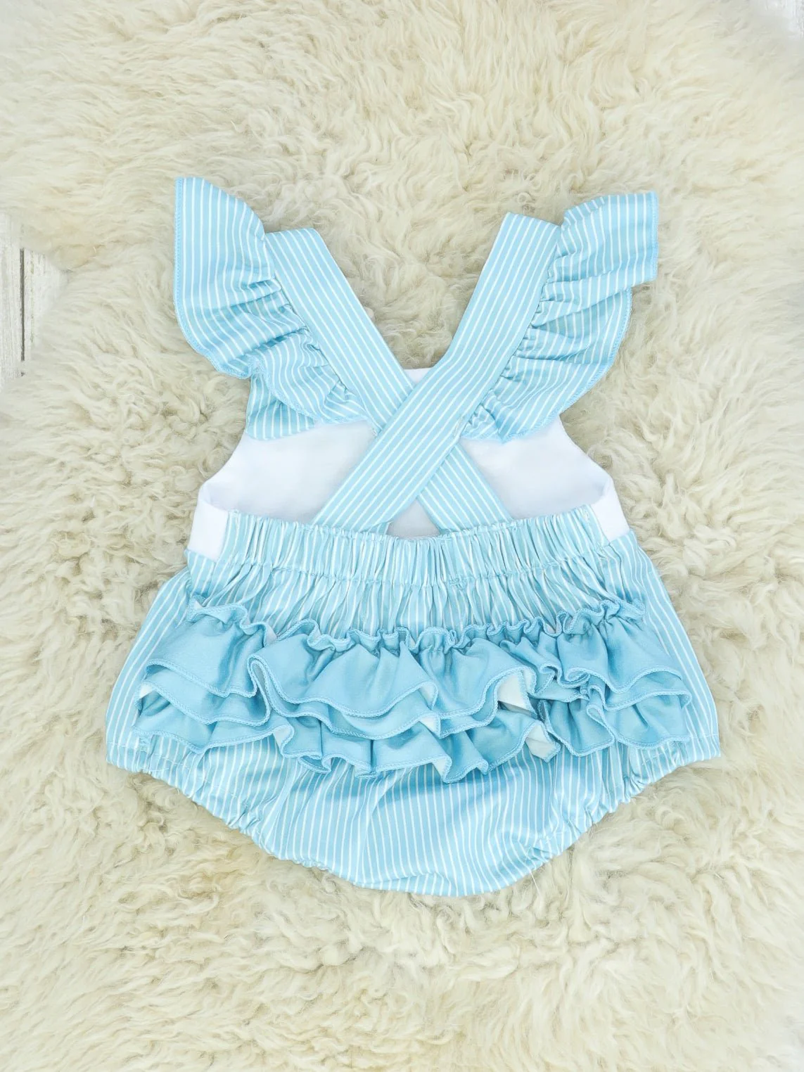 Crabby Fluttersleeve Bubble Romper - Image 2