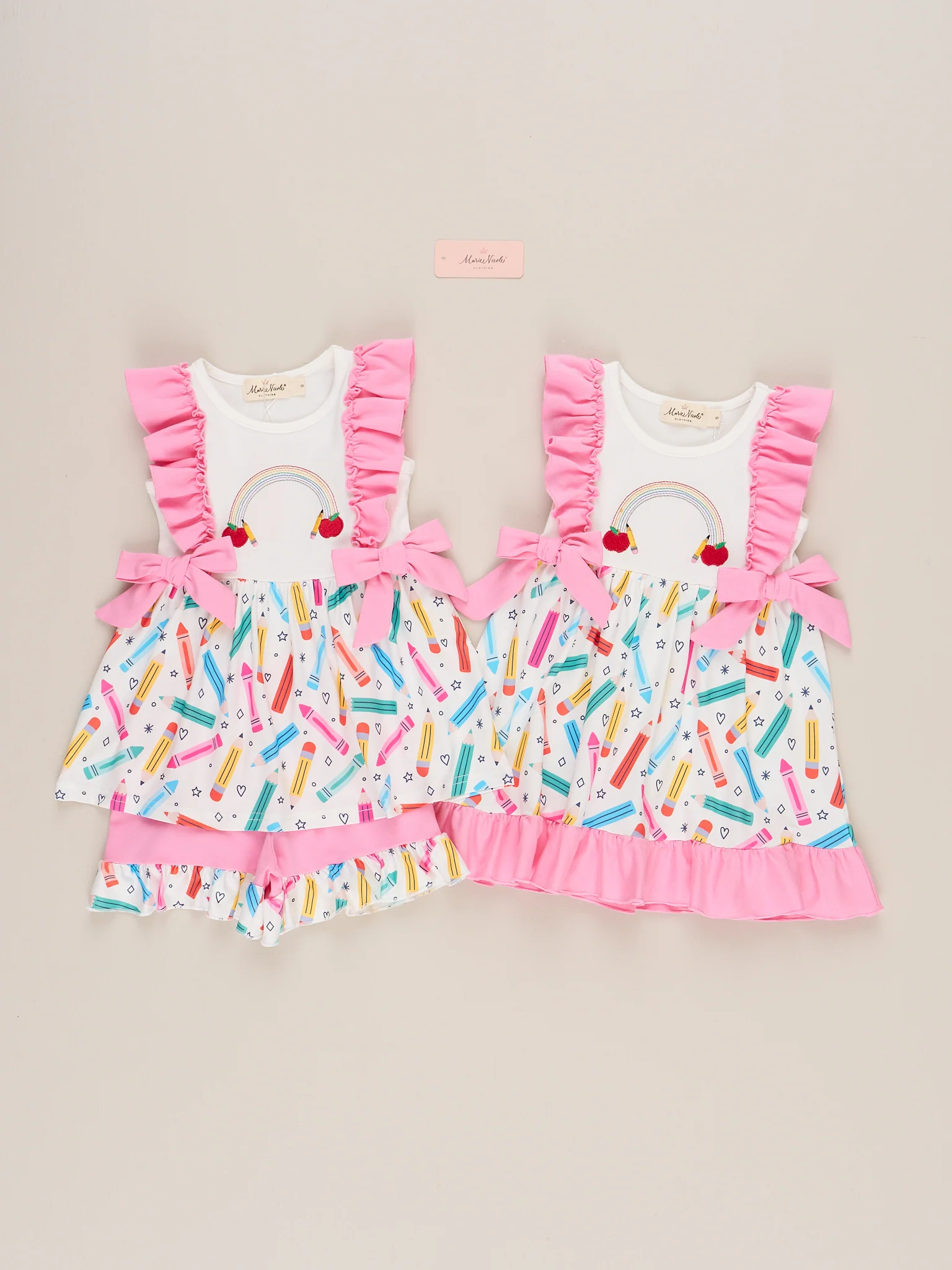 Crayon Sprinkles Ruffle Dress - Image 3