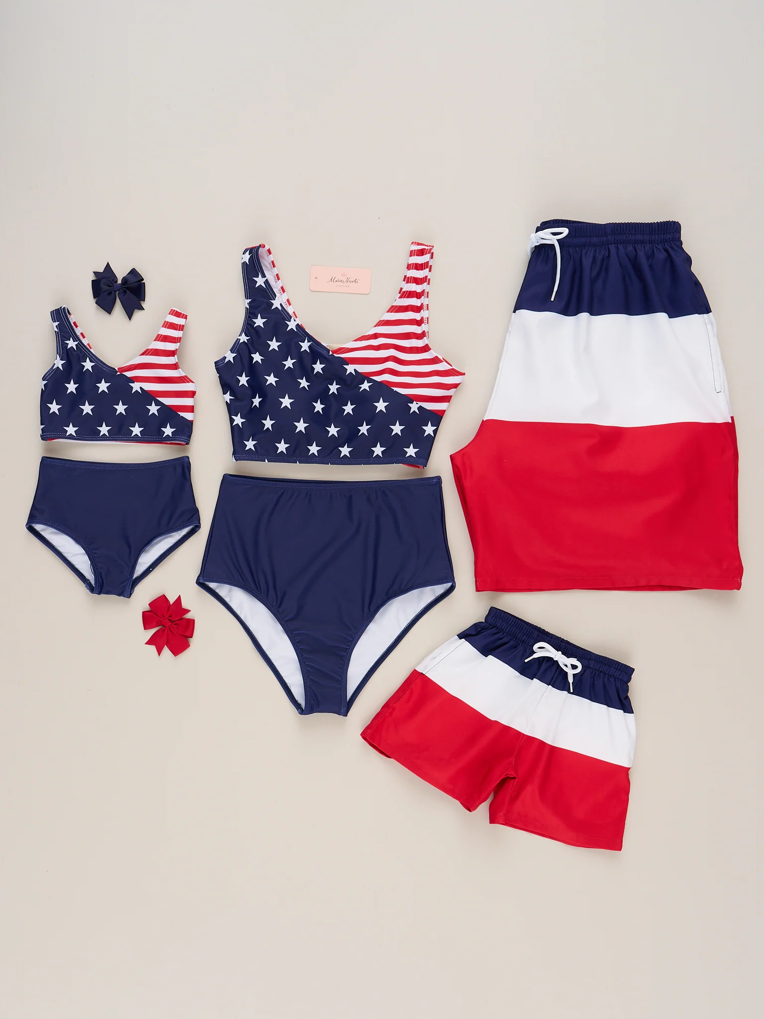Dad & Me Independence Day Swim Trunks - Image 3