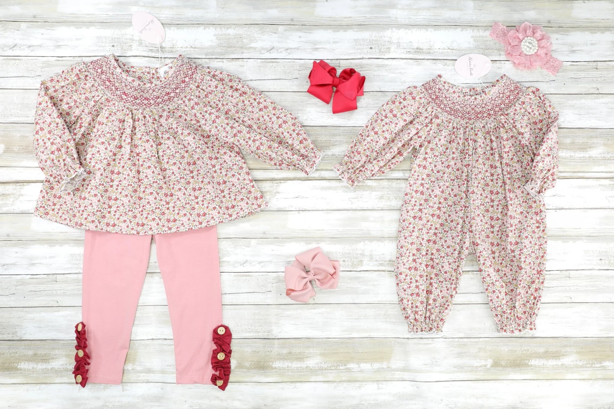 Dainty Neutral Floral Vintage Outfit - Image 3